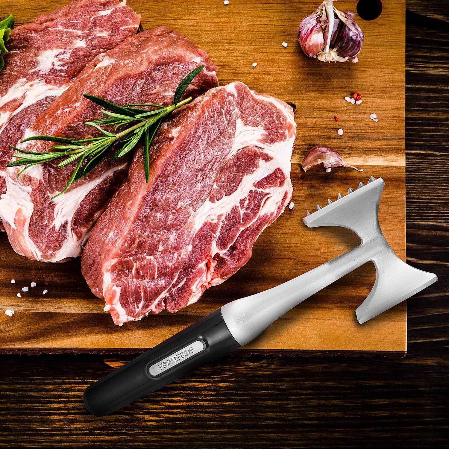 Ablandador de Carne Farberware Acero Inoxidable Doble Cara