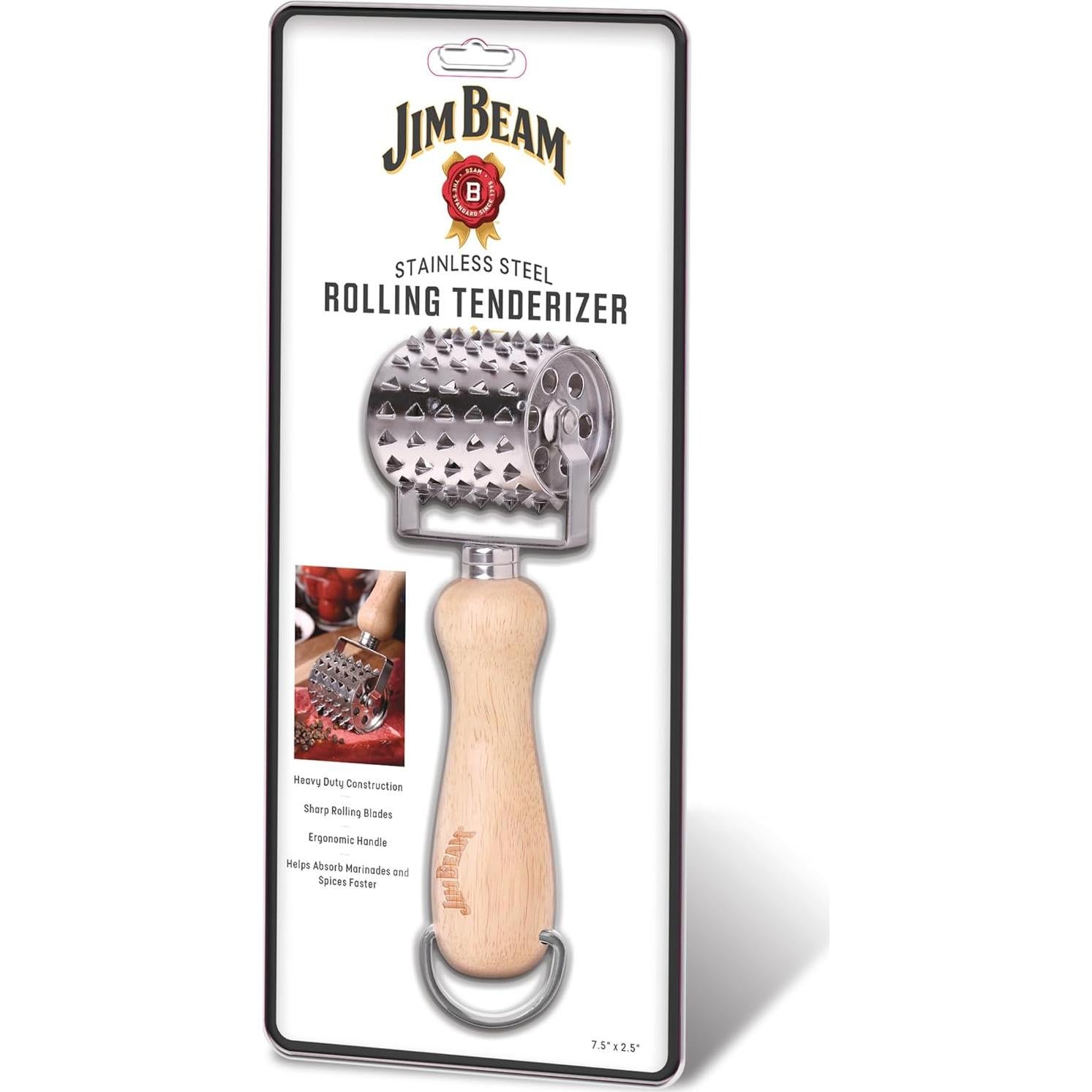 Aplanador de Carne Jim Beam JB0150 Acero Inoxidable