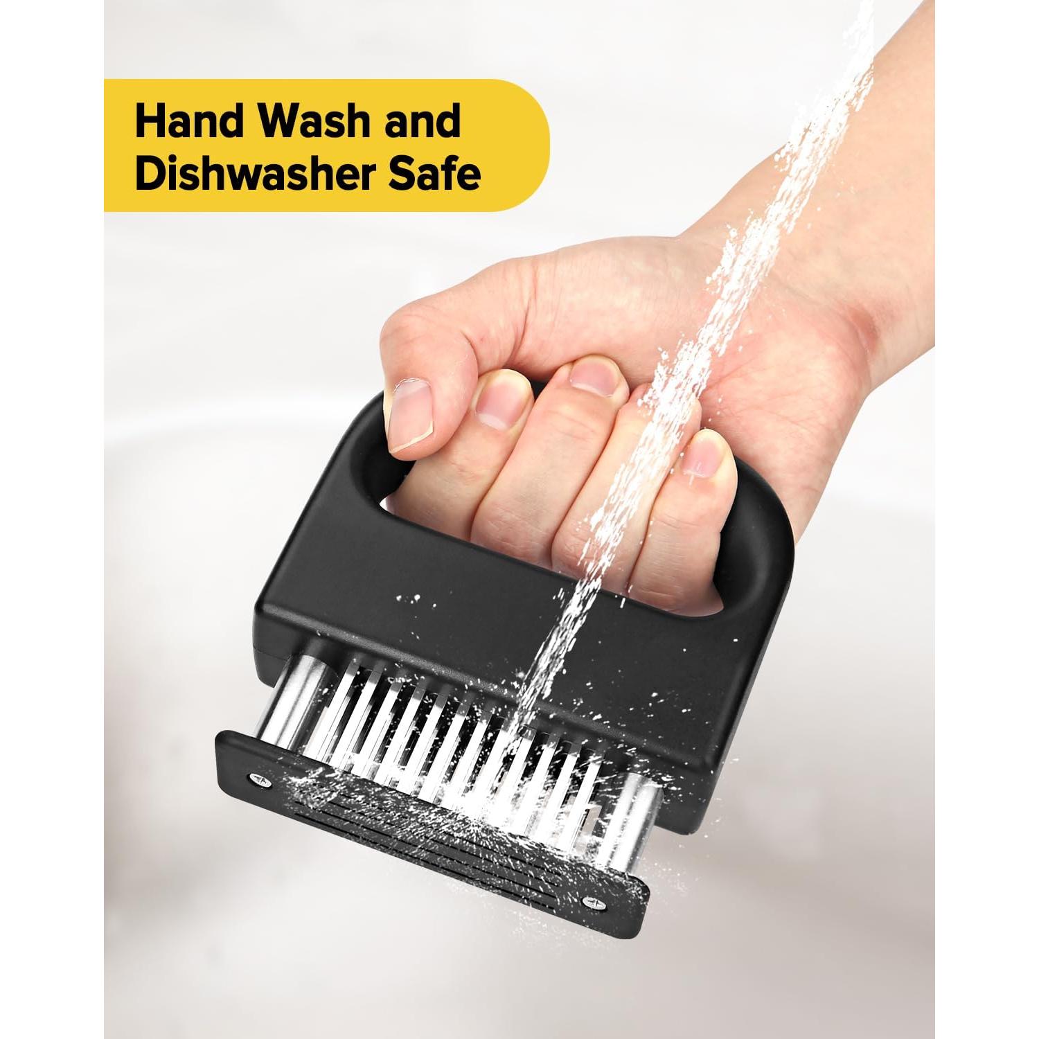 Grapadora para Ablandar Carne PETHOMKIT 48 Cuchillas Inoxidable