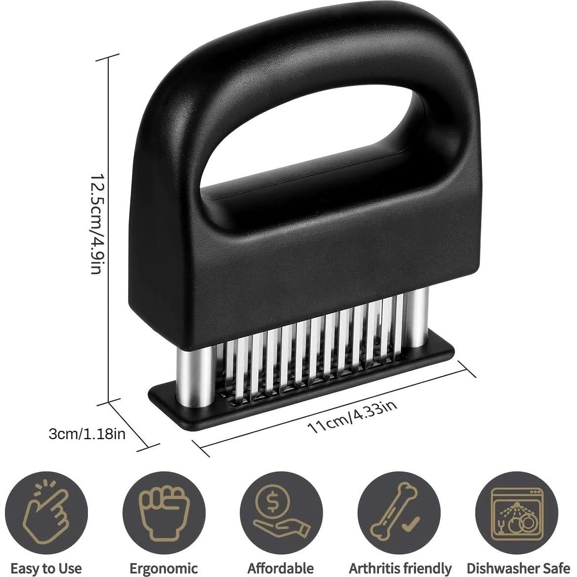 Ablandador de Carne HuaHengHT 48 Cuchillas Acero Inoxidable