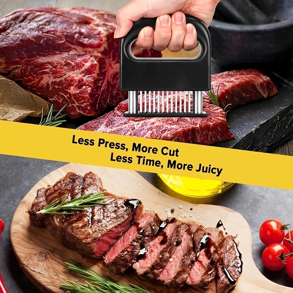 Ablandador de Carne HuaHengHT 48 Cuchillas Acero Inoxidable