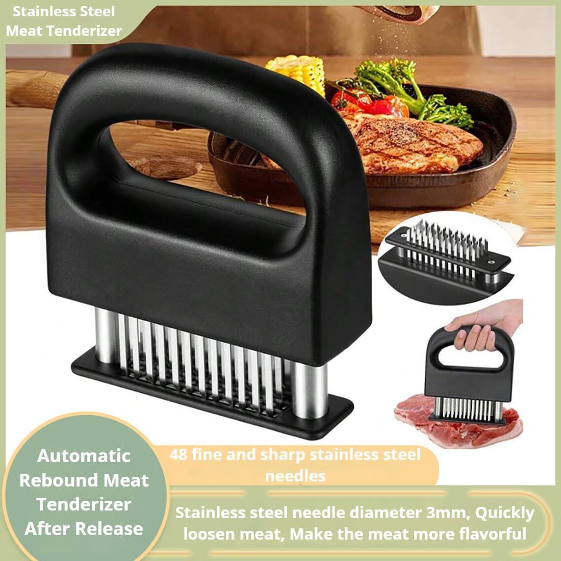 Ablandador de Carne HuaHengHT 48 Cuchillas Acero Inoxidable