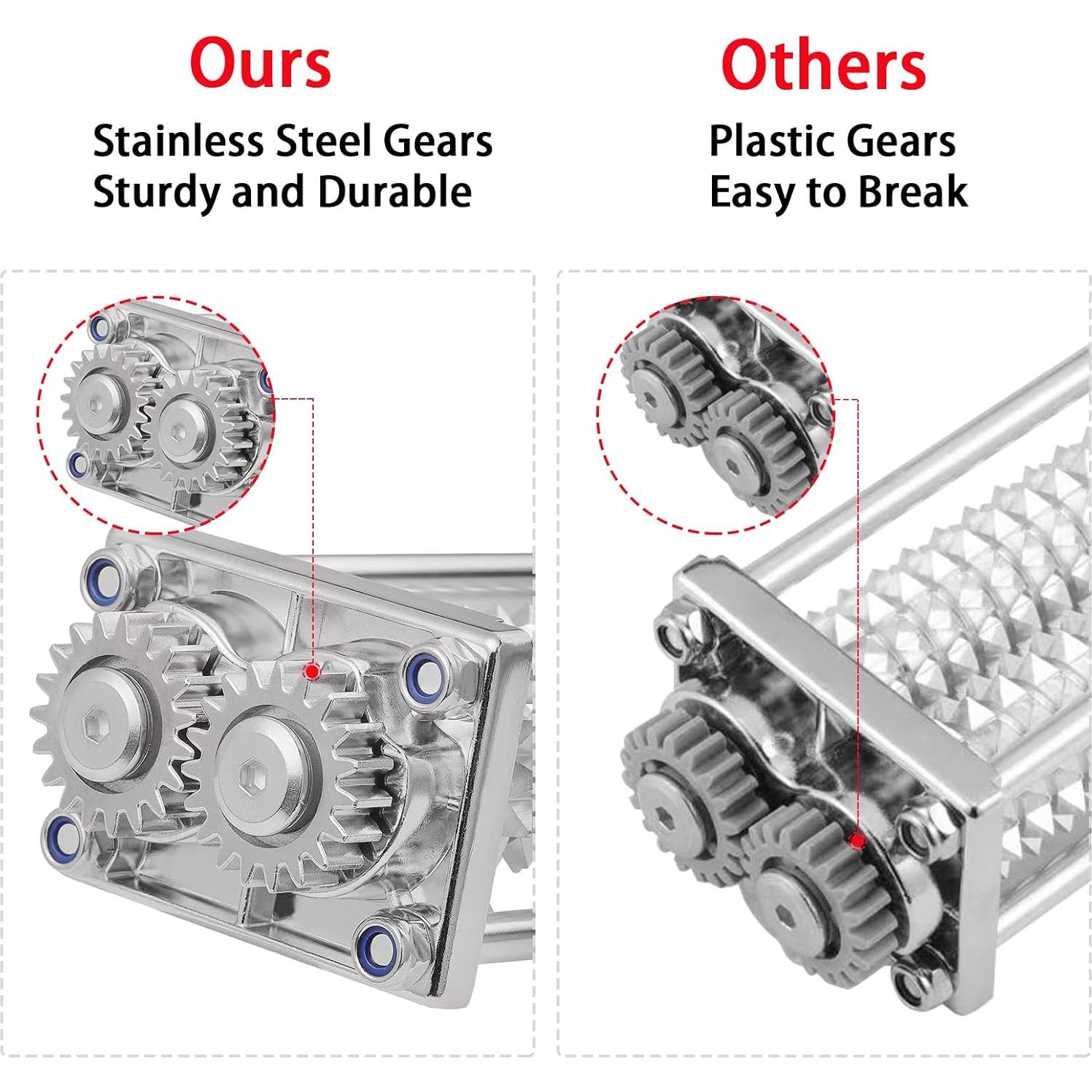 Ablandador de Carne KitchenAid de Acero Inoxidable 2 cm
