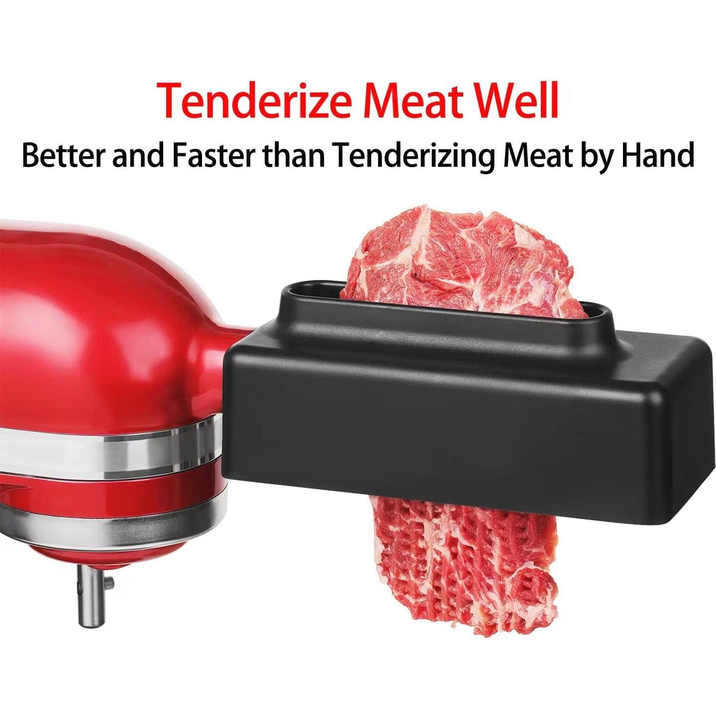 Ablandador de Carne KitchenAid de Acero Inoxidable 2 cm