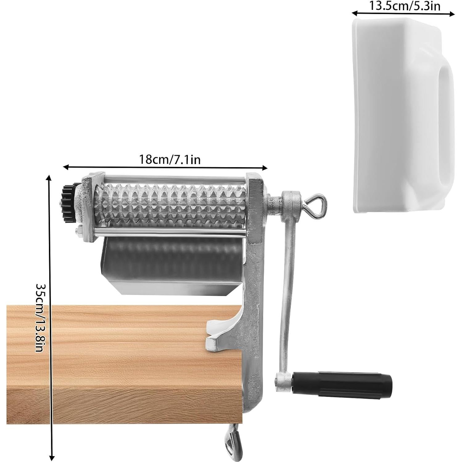 Ablandador de Carne Manual YSHUSTGY Acero Inoxidable 11.4cm