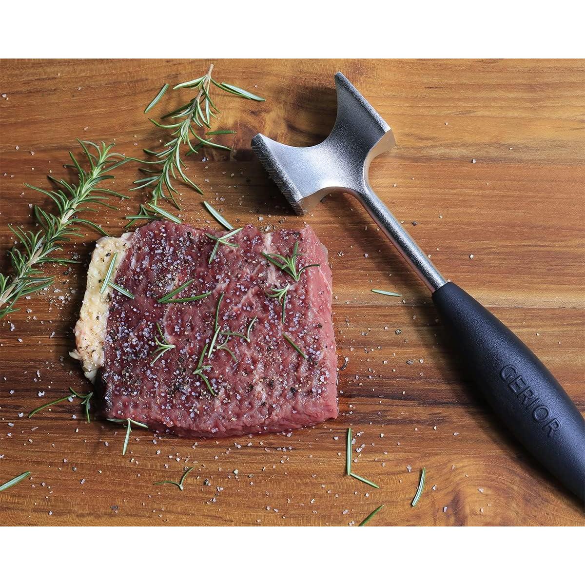 Ablandador de Carne Acero Inoxidable Gerior 0.50 kg