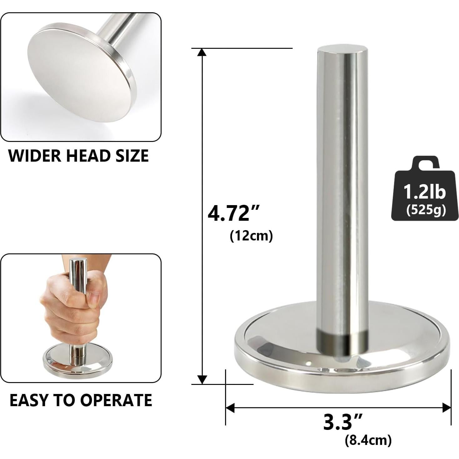 Aplanador de Carne KAYCROWN Acero Inoxidable 8.4 cm