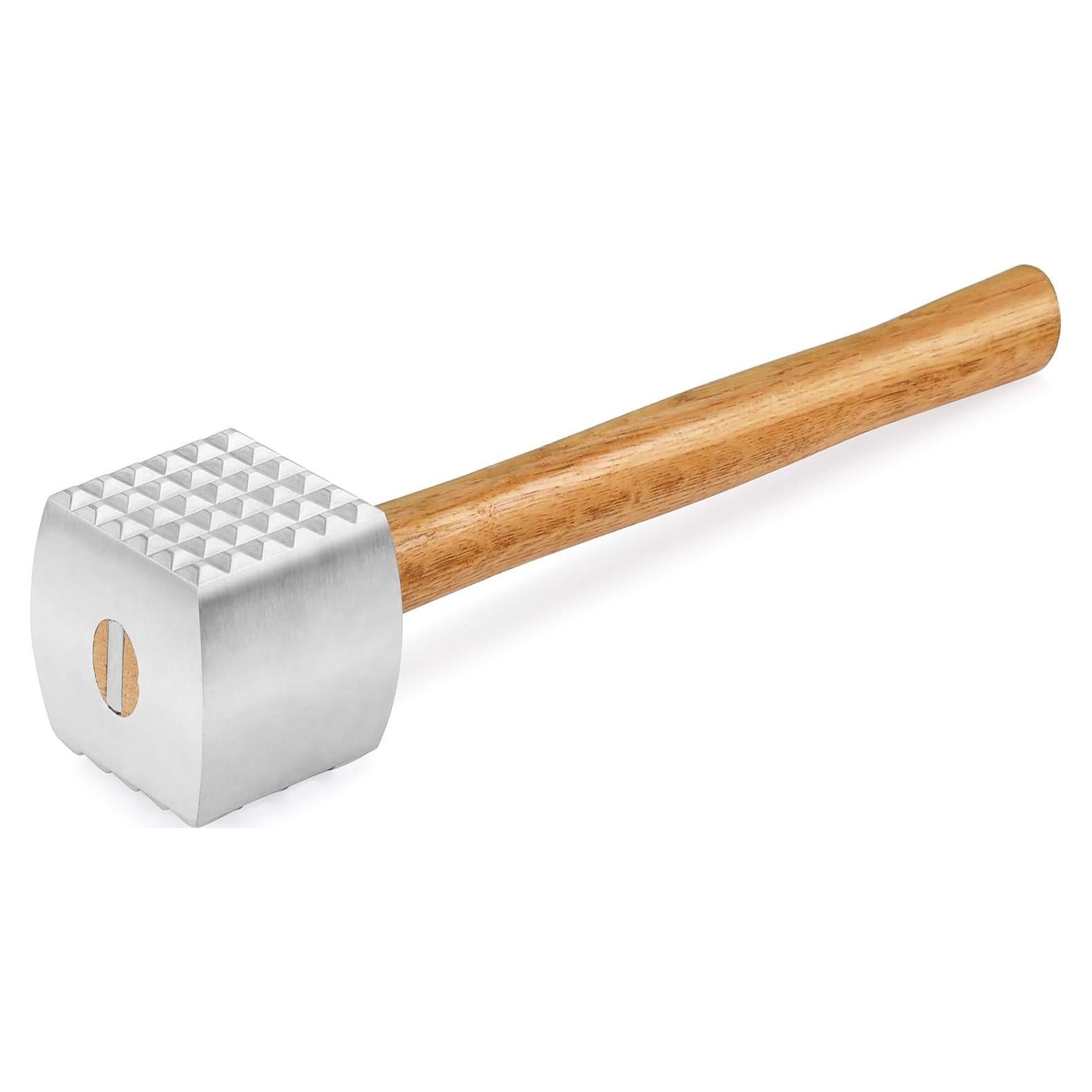 Ablandador de Carne Aluminio New Star 33 cm Mango Madera