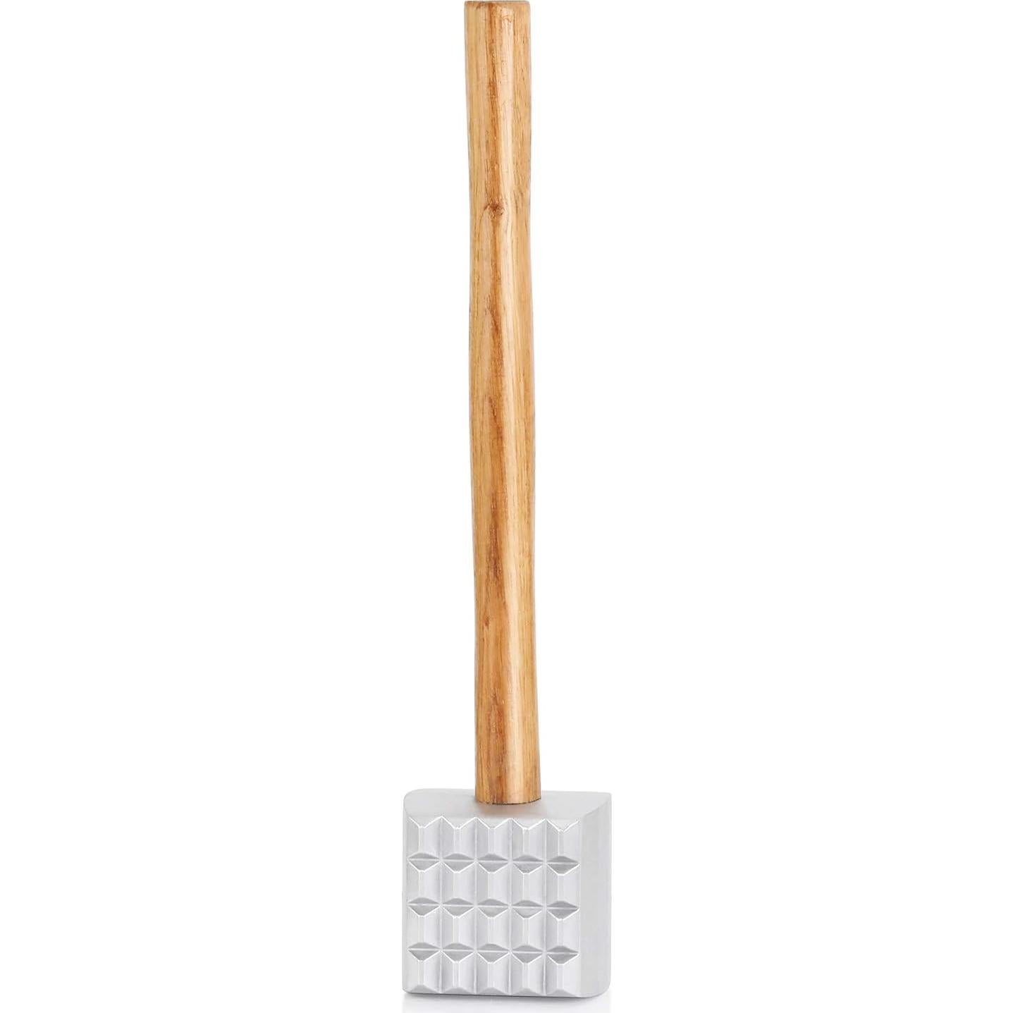 Ablandador de Carne Aluminio New Star 33 cm Mango Madera