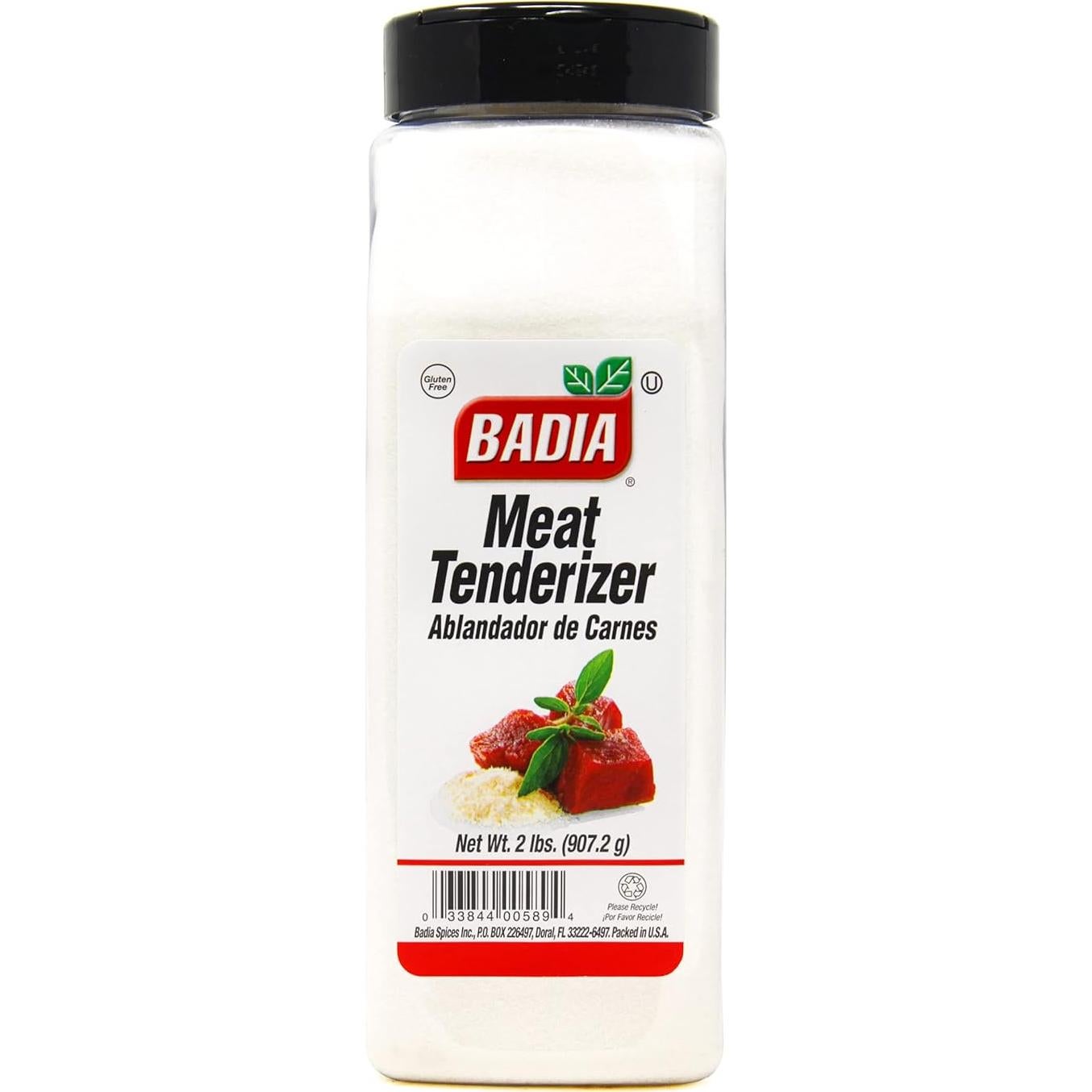 Ablandador de Carne Badia 0.91 kg - Mezcla con Sal y Especias