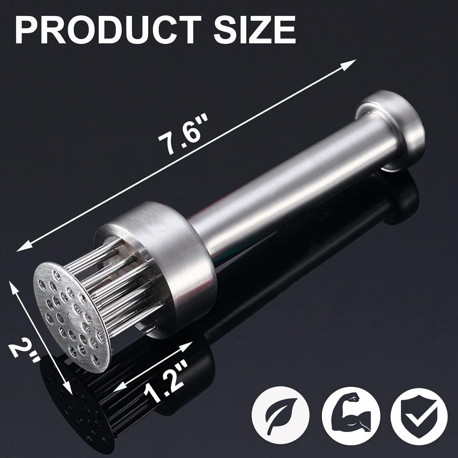 Ablandador de Carne Acero Inoxidable con Agujas 230g