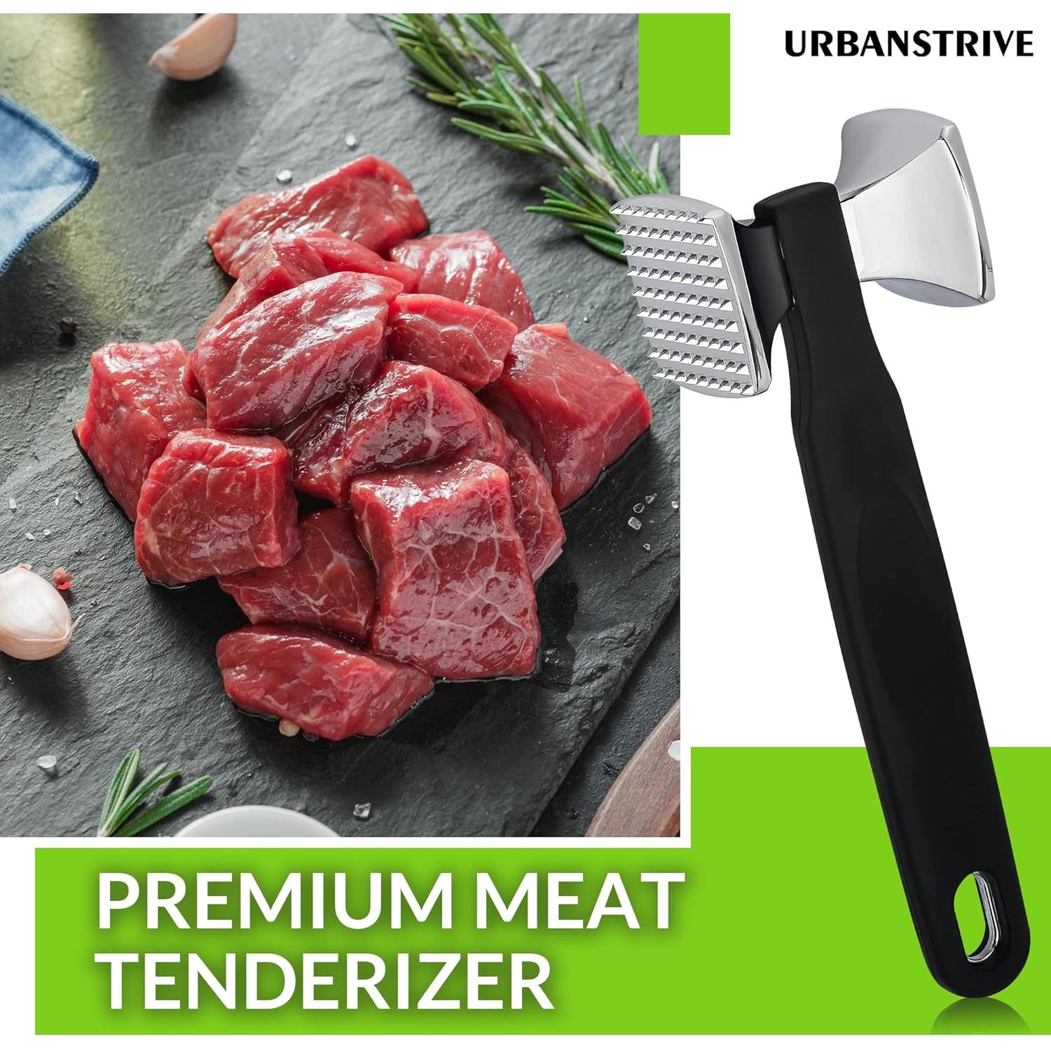 Martillo Aplanador de Carne Urbanstrive 2 en 1 Acero Inoxidable