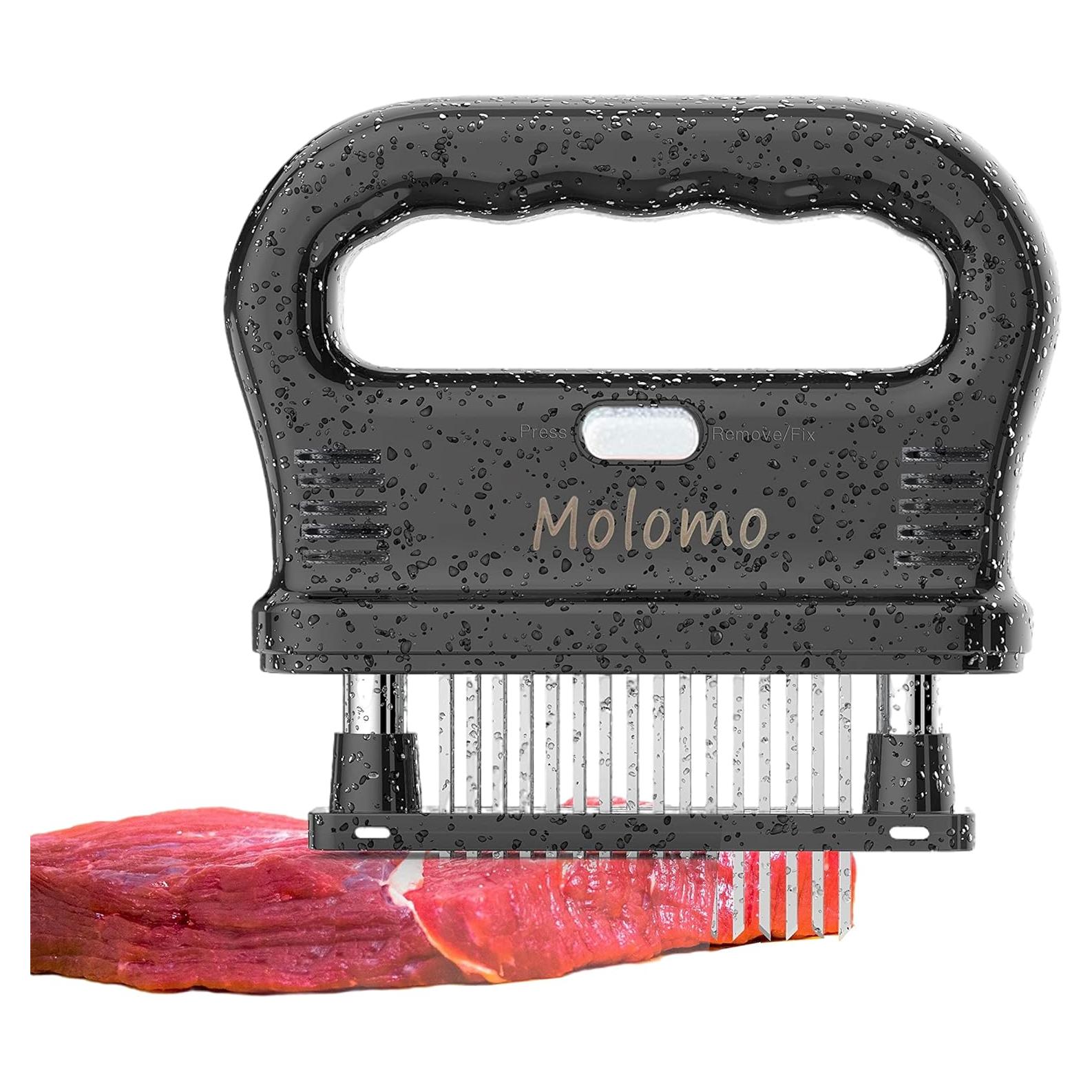 Ablandador de Carne MOLOMO 48 Cuchillas Acero Inoxidable