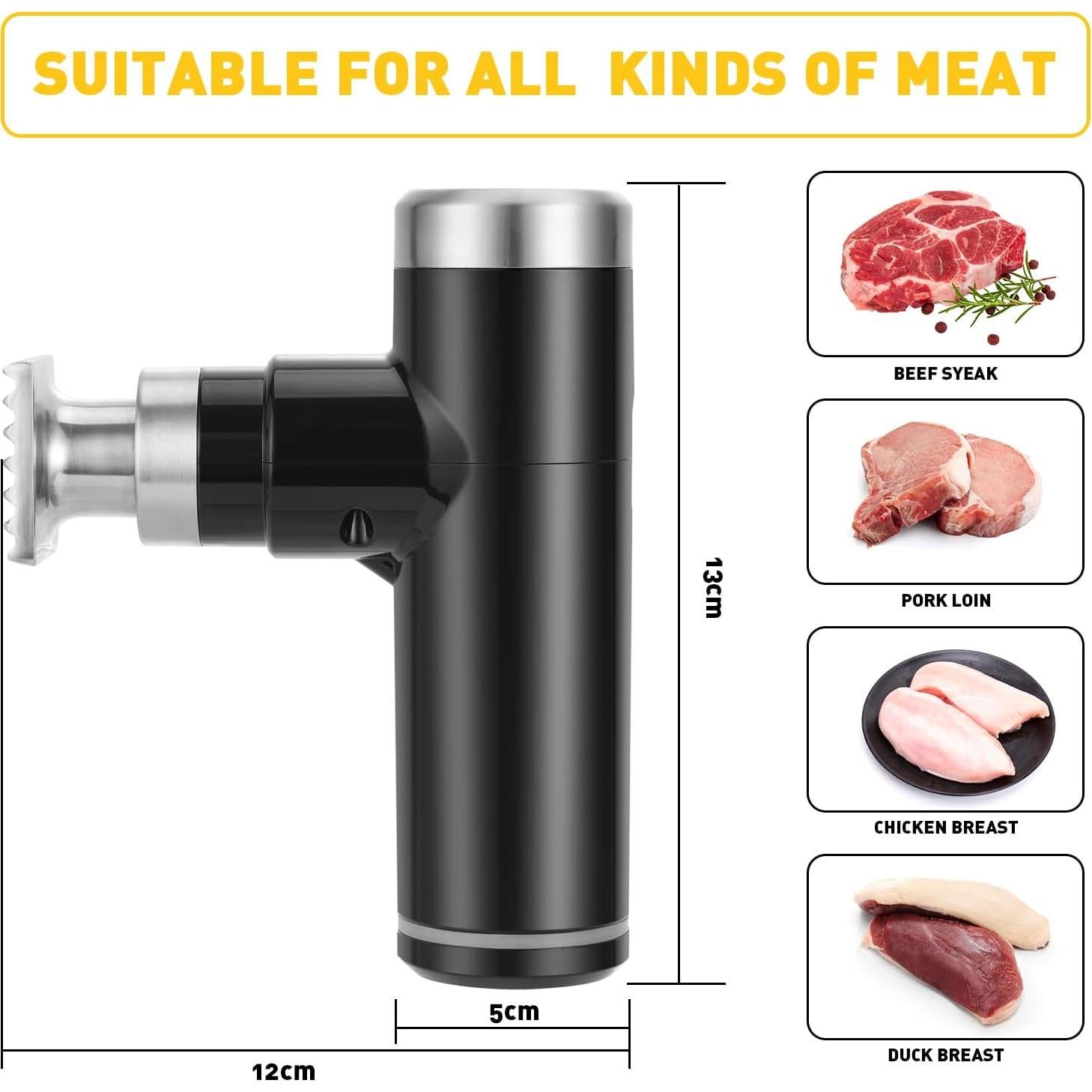 Herramienta Eléctrica Ablandadora de Carne YATLADIS 0.85kg