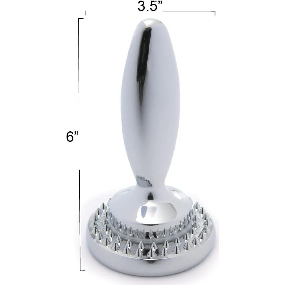 Ablandador de Carne Essentials Cromado Reversible 15.24 cm