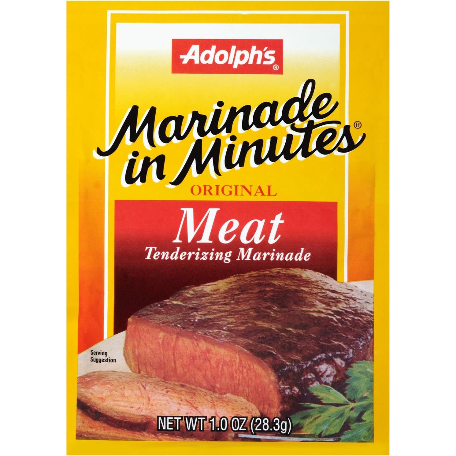 Marinada Original Adolph's para Ablandar Carne 24 Paquetes