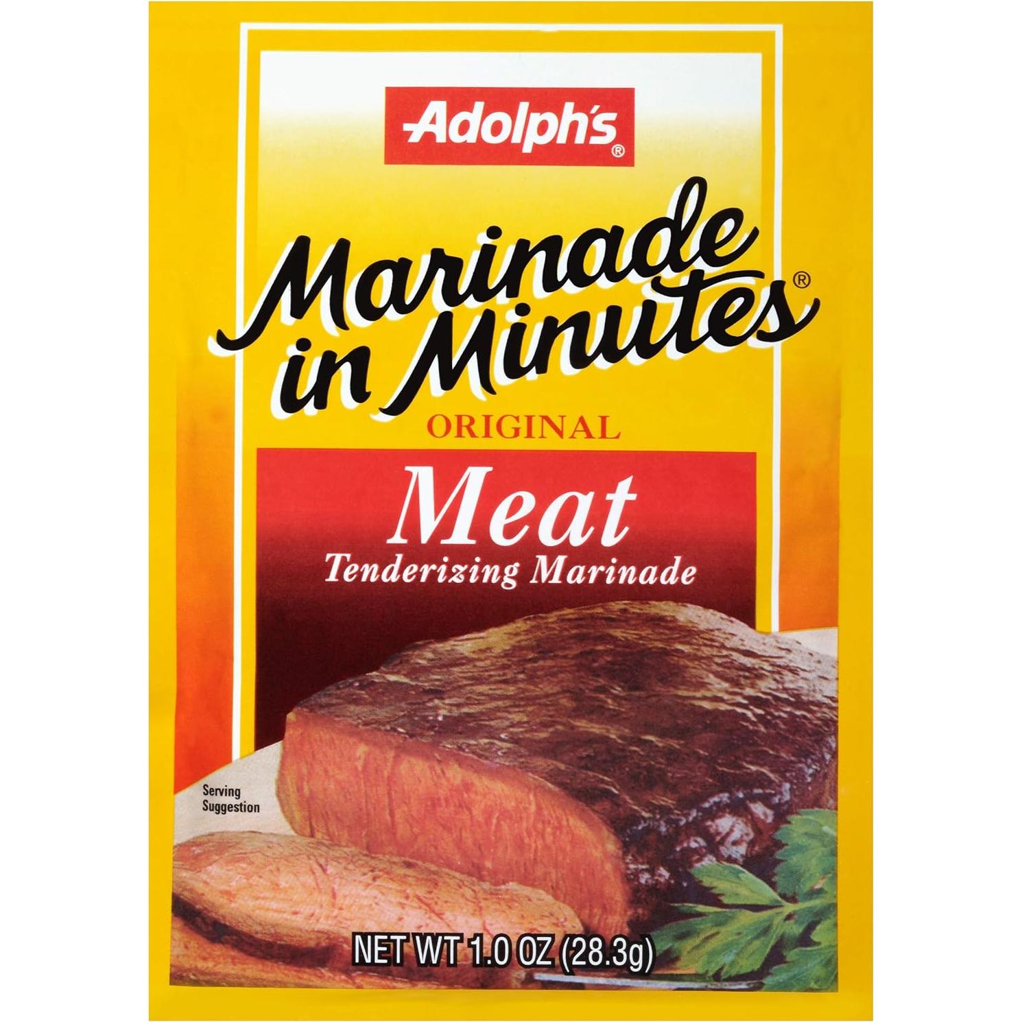 Marinada Original Adolph's para Ablandar Carne 24 Paquetes