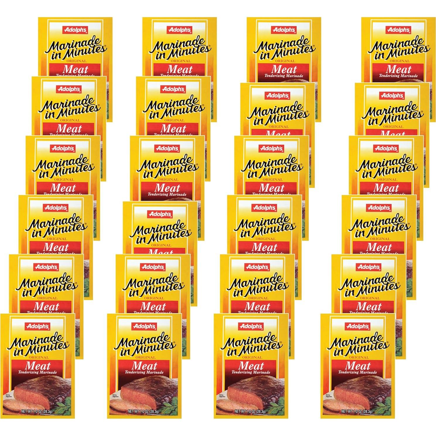 Marinada Original Adolph's para Ablandar Carne 24 Paquetes