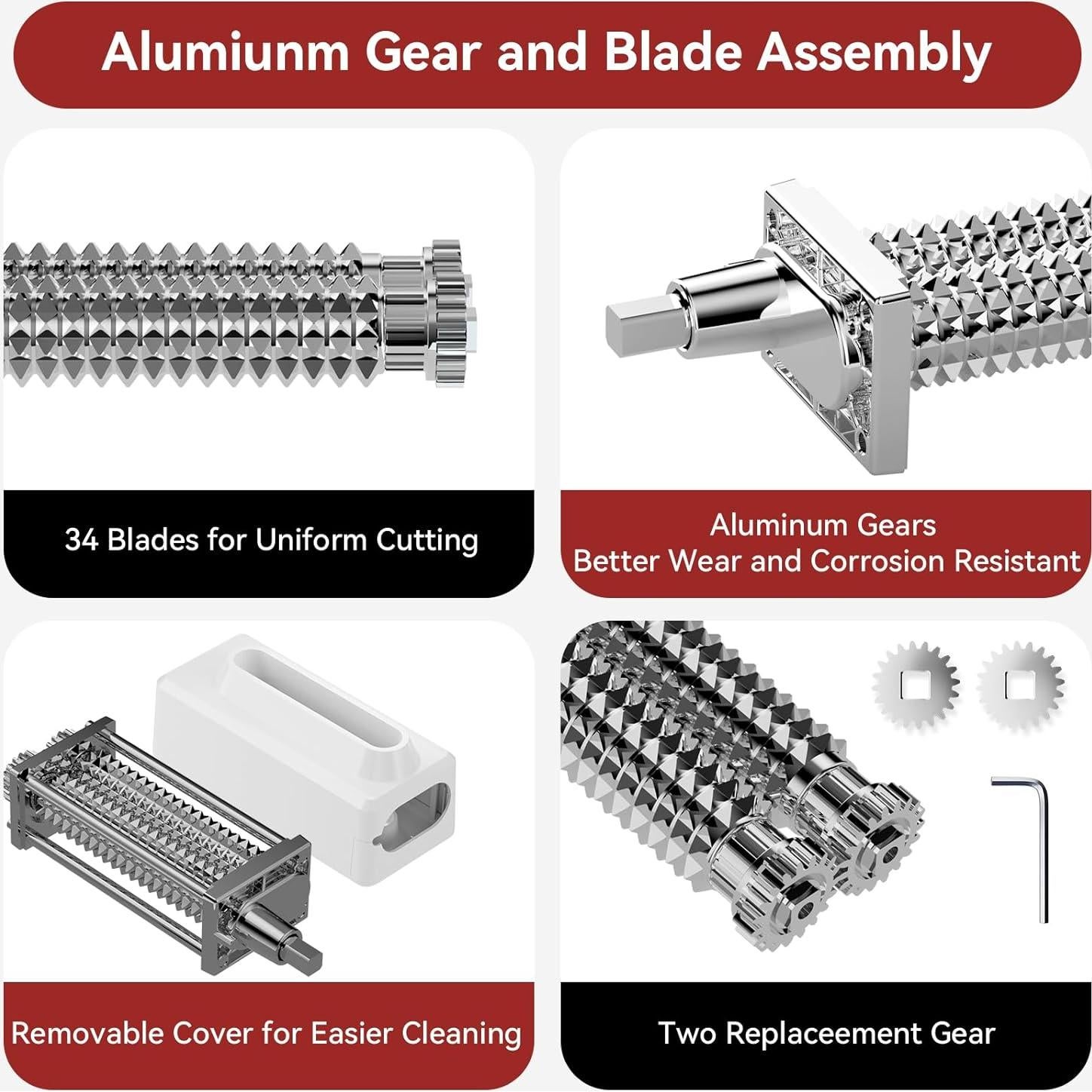 Ablandador de Carne GOKALL para Mezcladores KitchenAid