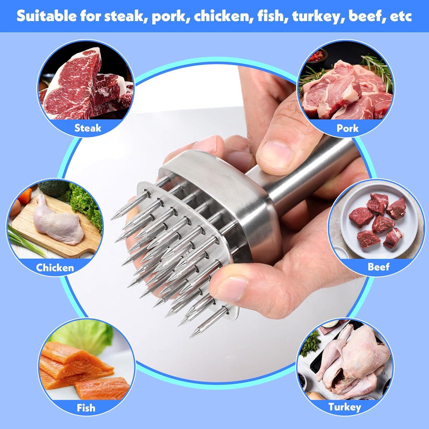 Ablandador de Carne Acero Inoxidable 304 JOUTYFOR 20,57 cm