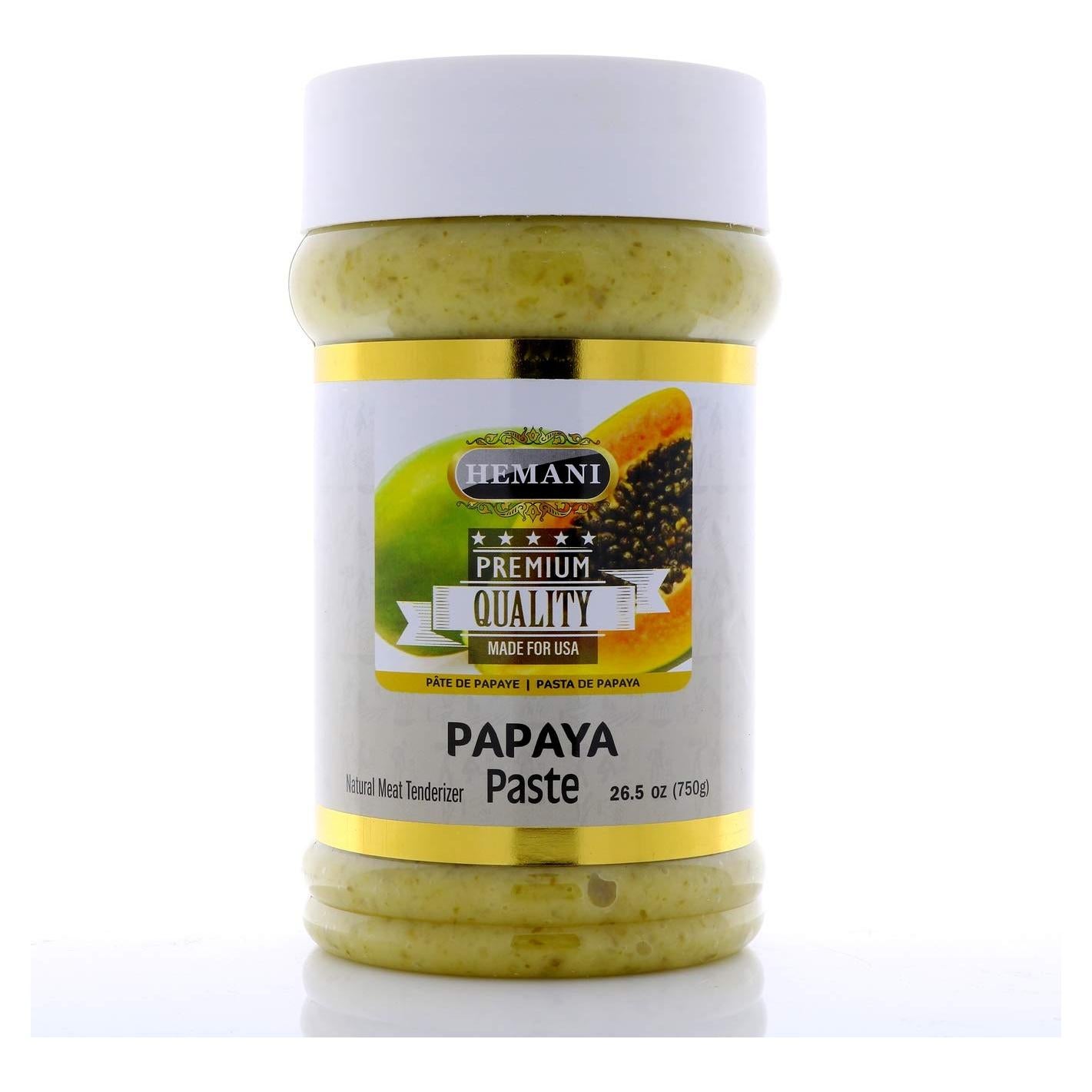 Ablandador de Carne Hemani 750g - Pasta Natural de Papaya
