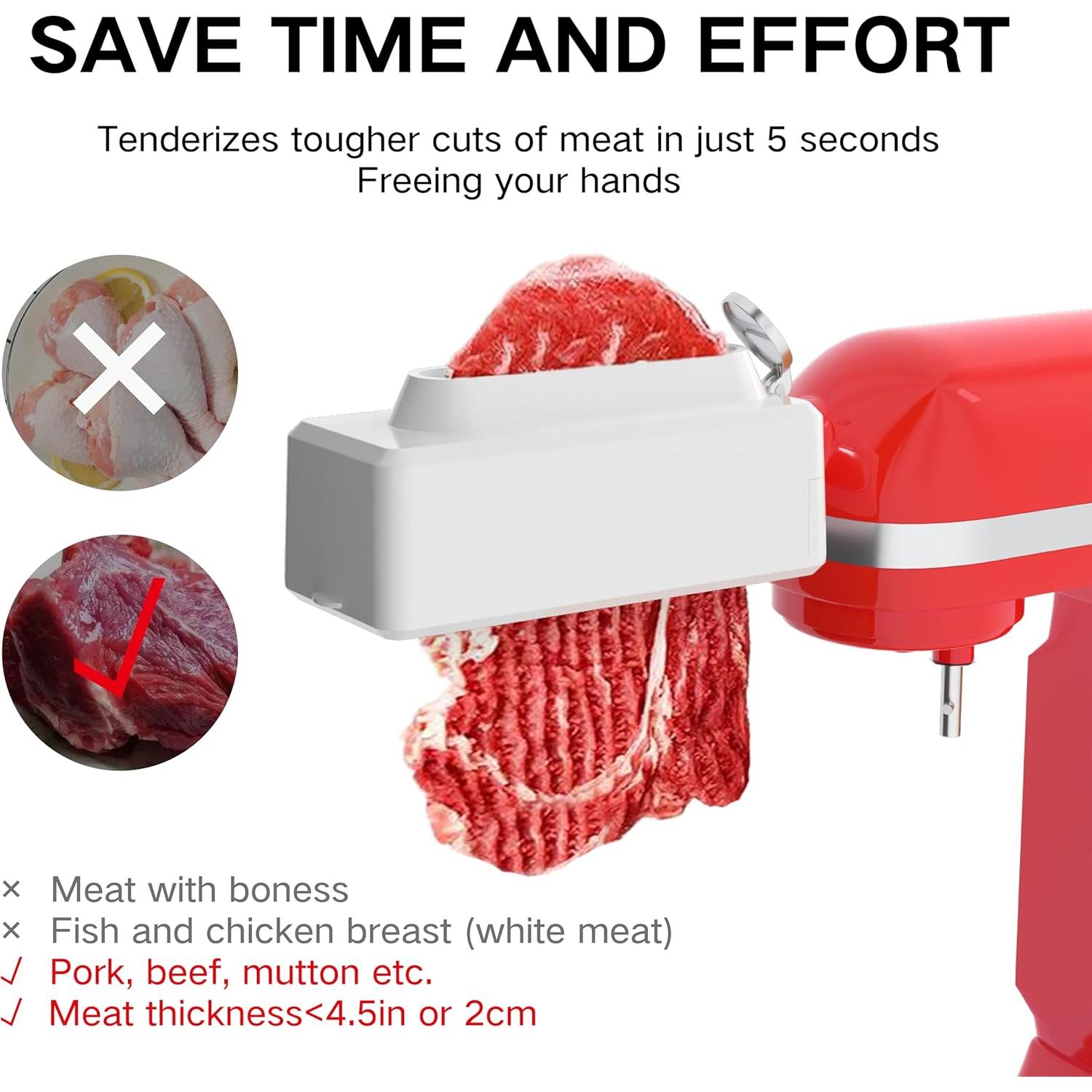 Ablandador de Carne Dabebauver para Mezcladores KitchenAid