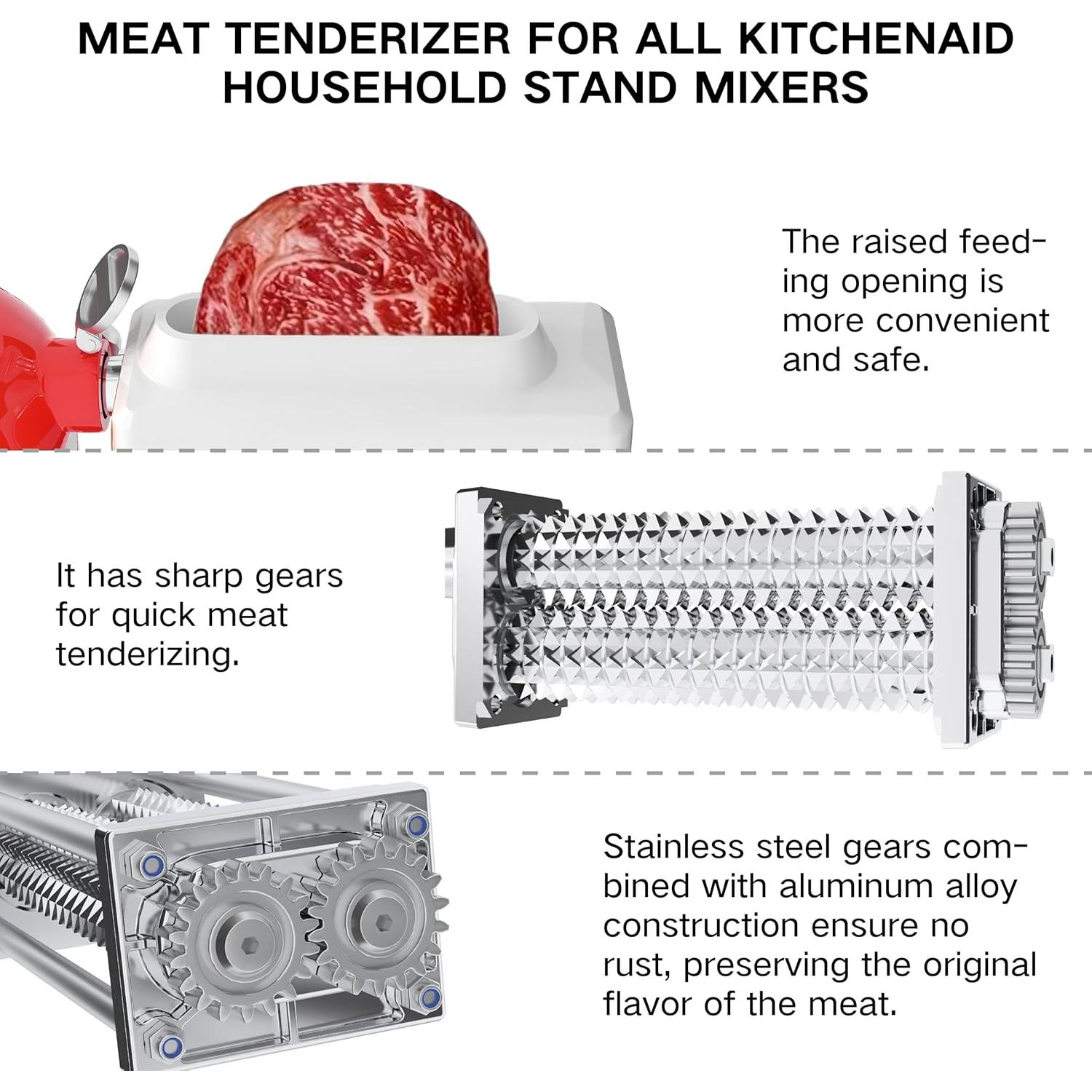 Ablandador de Carne Dabebauver para Mezcladores KitchenAid