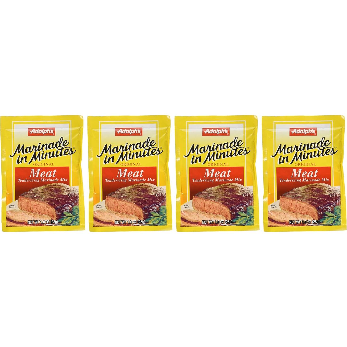 Marinada Original Adolph 4 paquetes 113 g cada uno