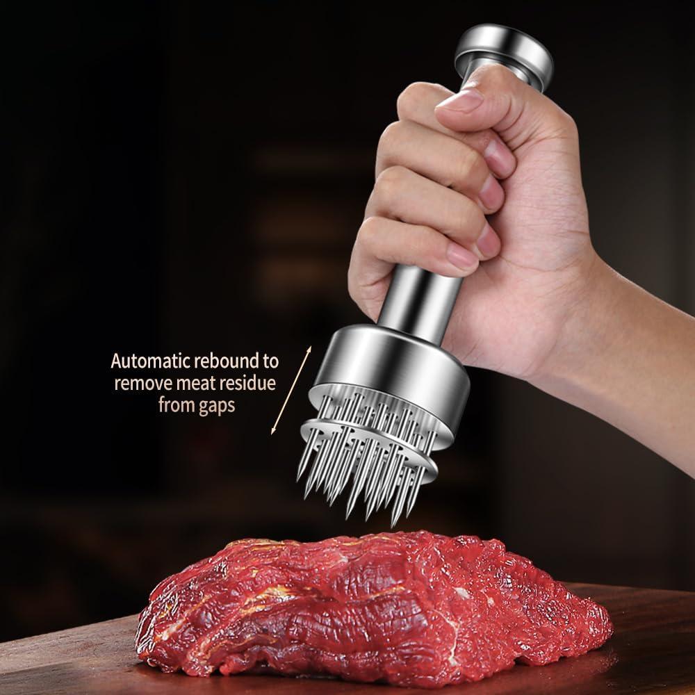 Ablandador de Carne BOMANSI BOMS Acero Inoxidable 21 Agujas