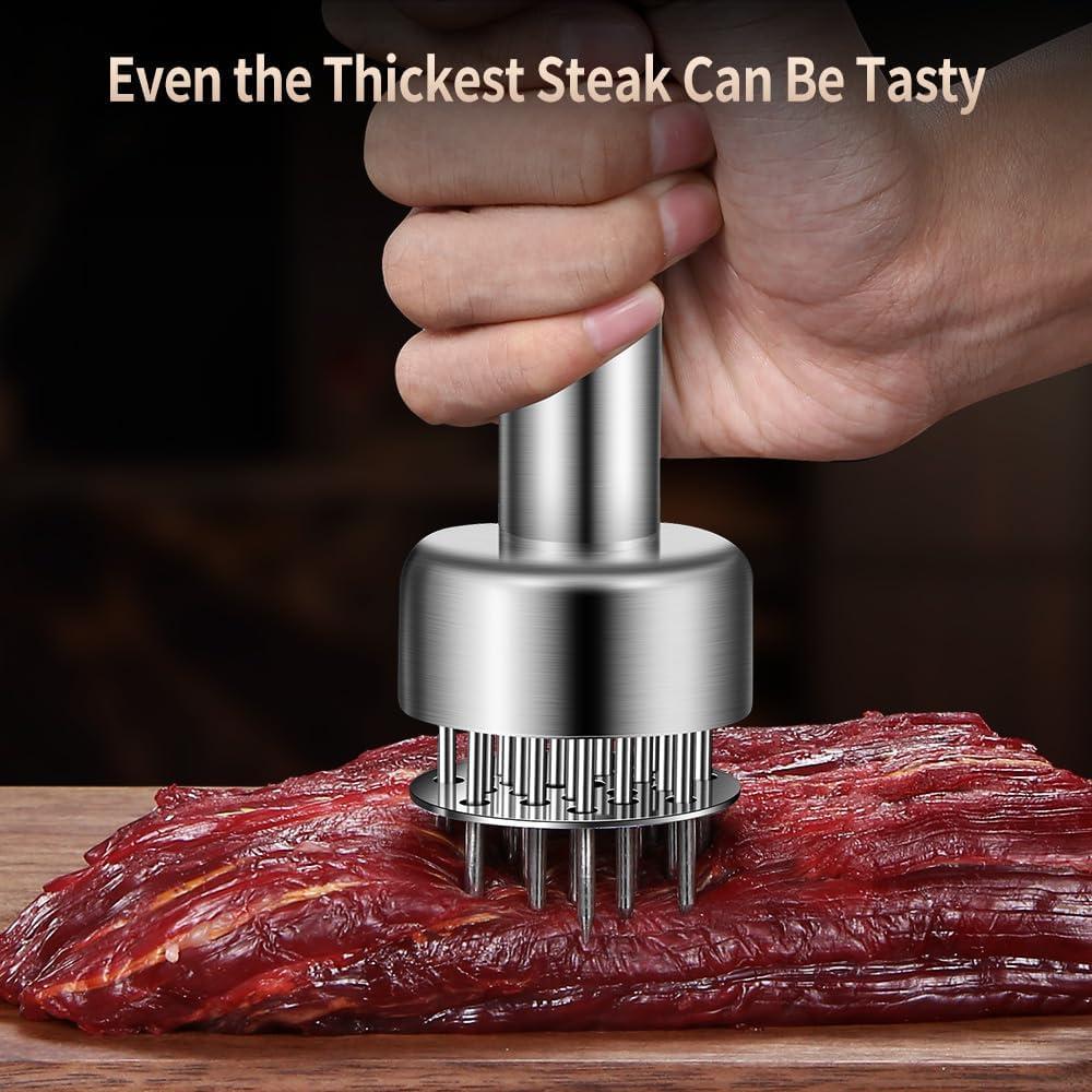 Ablandador de Carne BOMANSI BOMS Acero Inoxidable 21 Agujas