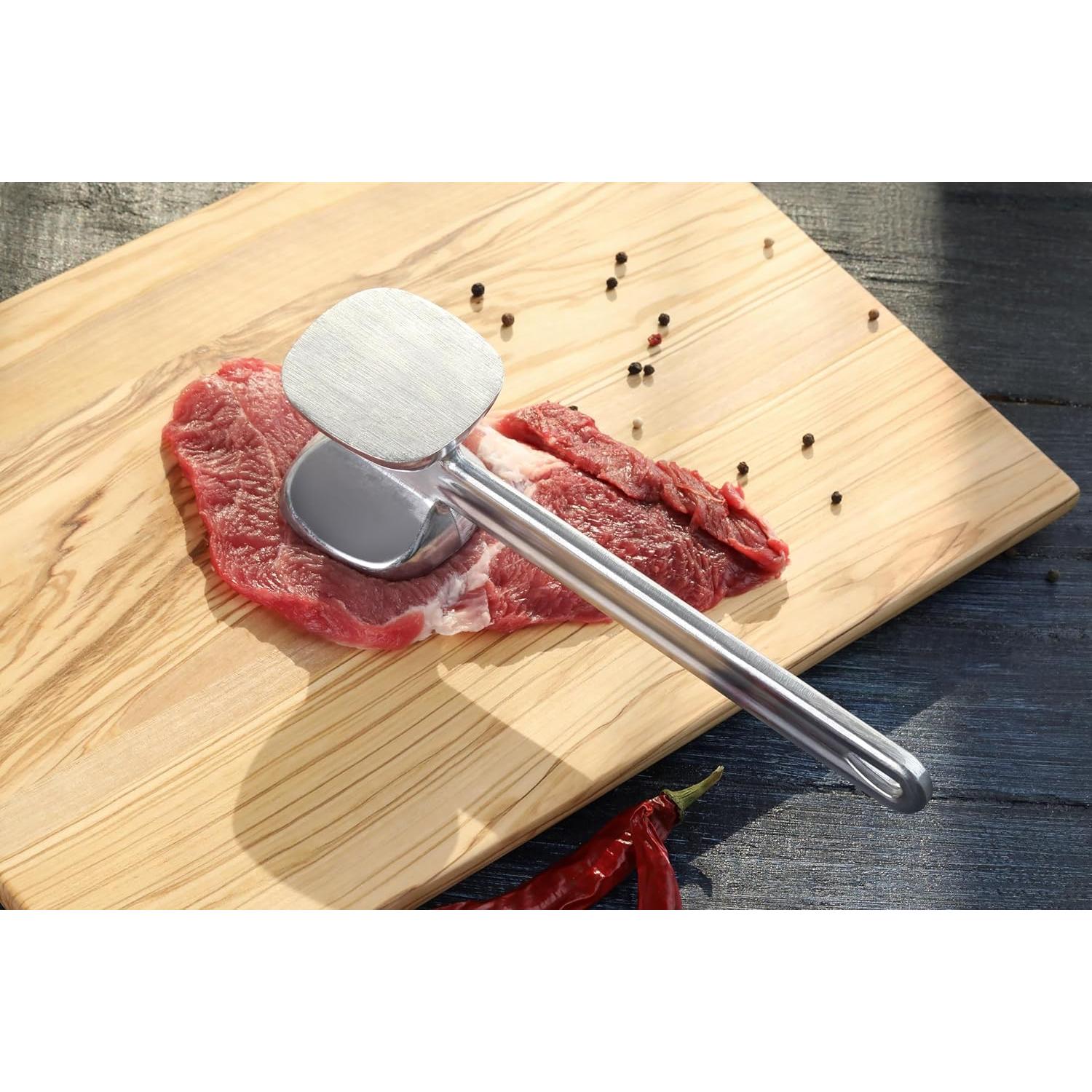 Aplastador de Carne Aluminio Fundido Nuevo Star 25 cm