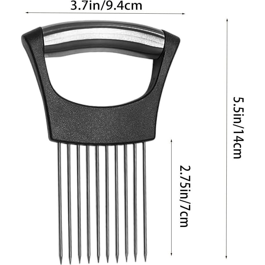 Soporte de Cebolla Vyooxcy Acero Inoxidable 10 Agujas