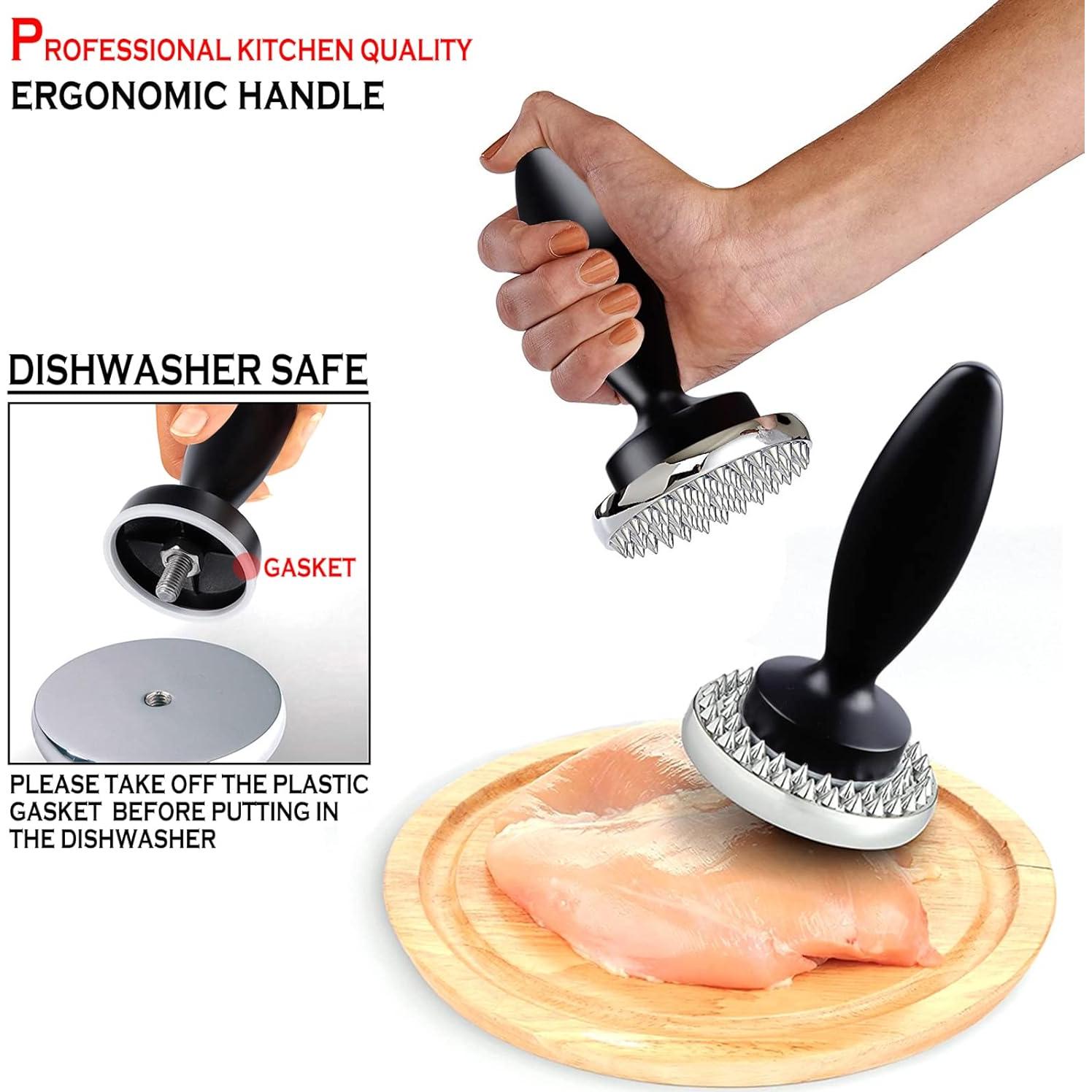 Ablandador de Carne KEISSCO Reversible 0,91 kg Negro