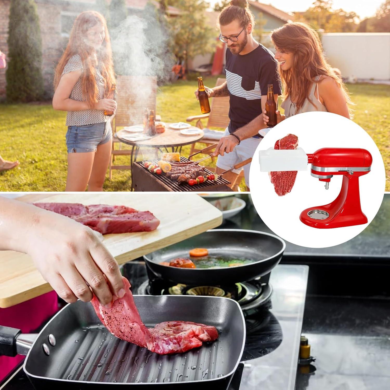 Ablandador de Carne Eléctrico KitchenAid 1,40 kg Acero Inox