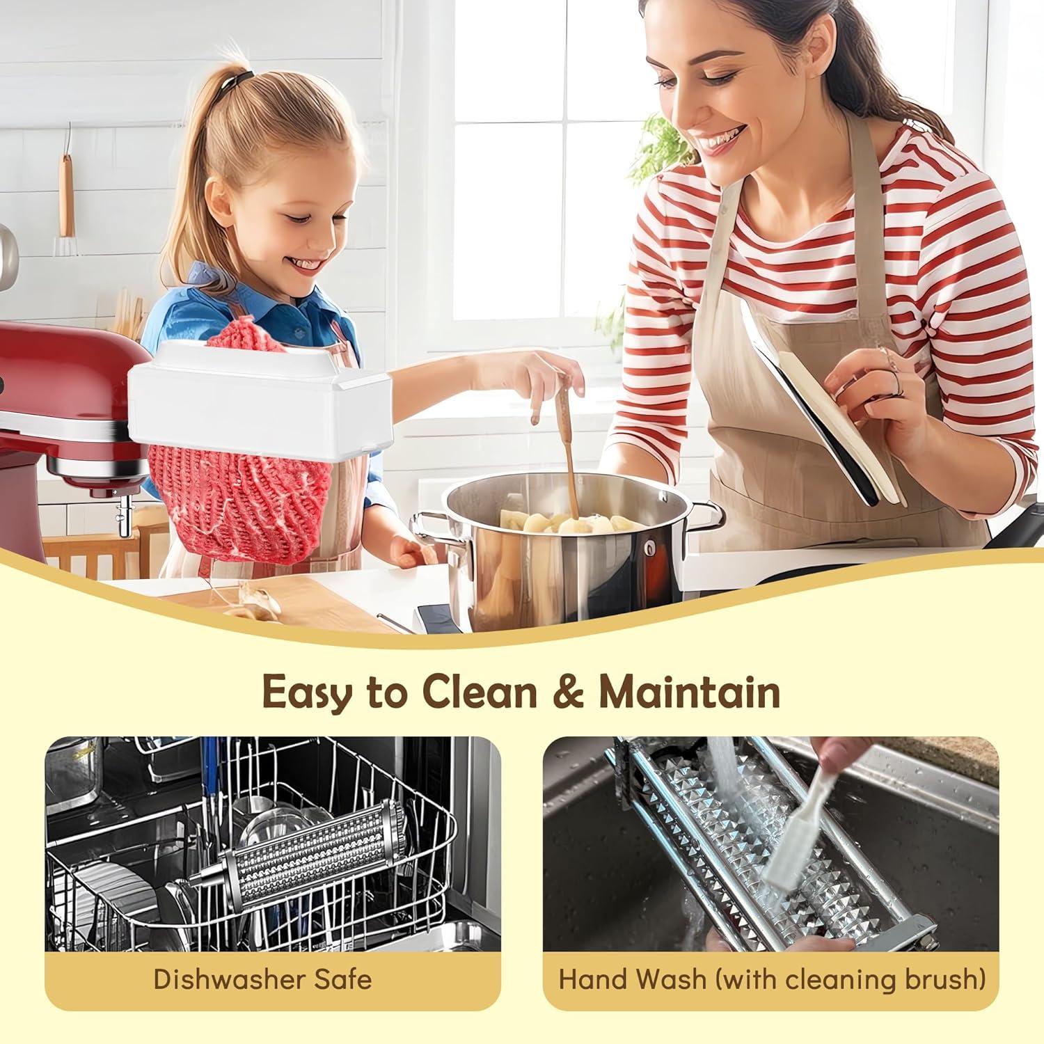 Ablandador de Carne RYANER para Mezclador KitchenAid - 48 Agujas