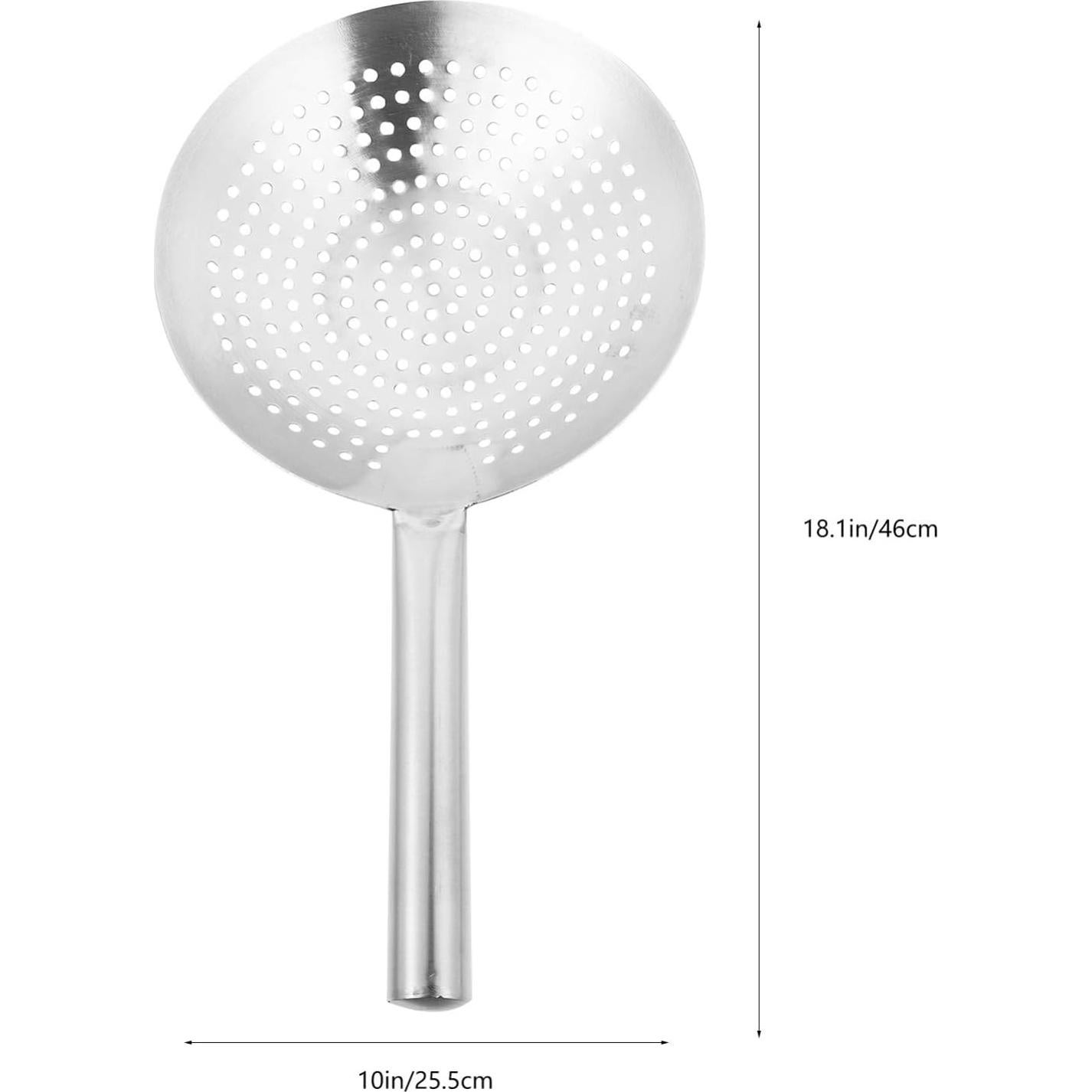 Cucharón Colador de Acero Inoxidable YARDWE 26cm para Cocina