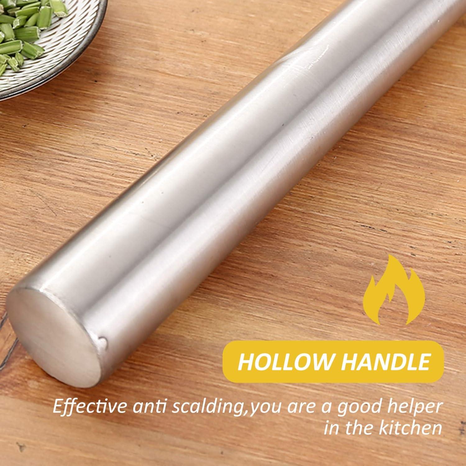 Cucharón Colador de Acero Inoxidable YARDWE 26cm para Cocina