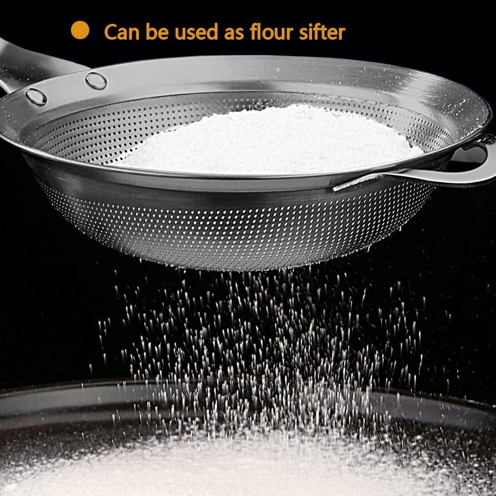 Juego de Coladores de Acero Inoxidable Collfa 2 Piezas