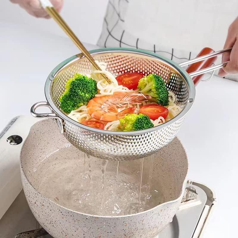 Colador de Acero Inoxidable GREATLINK 4,73L con Mango