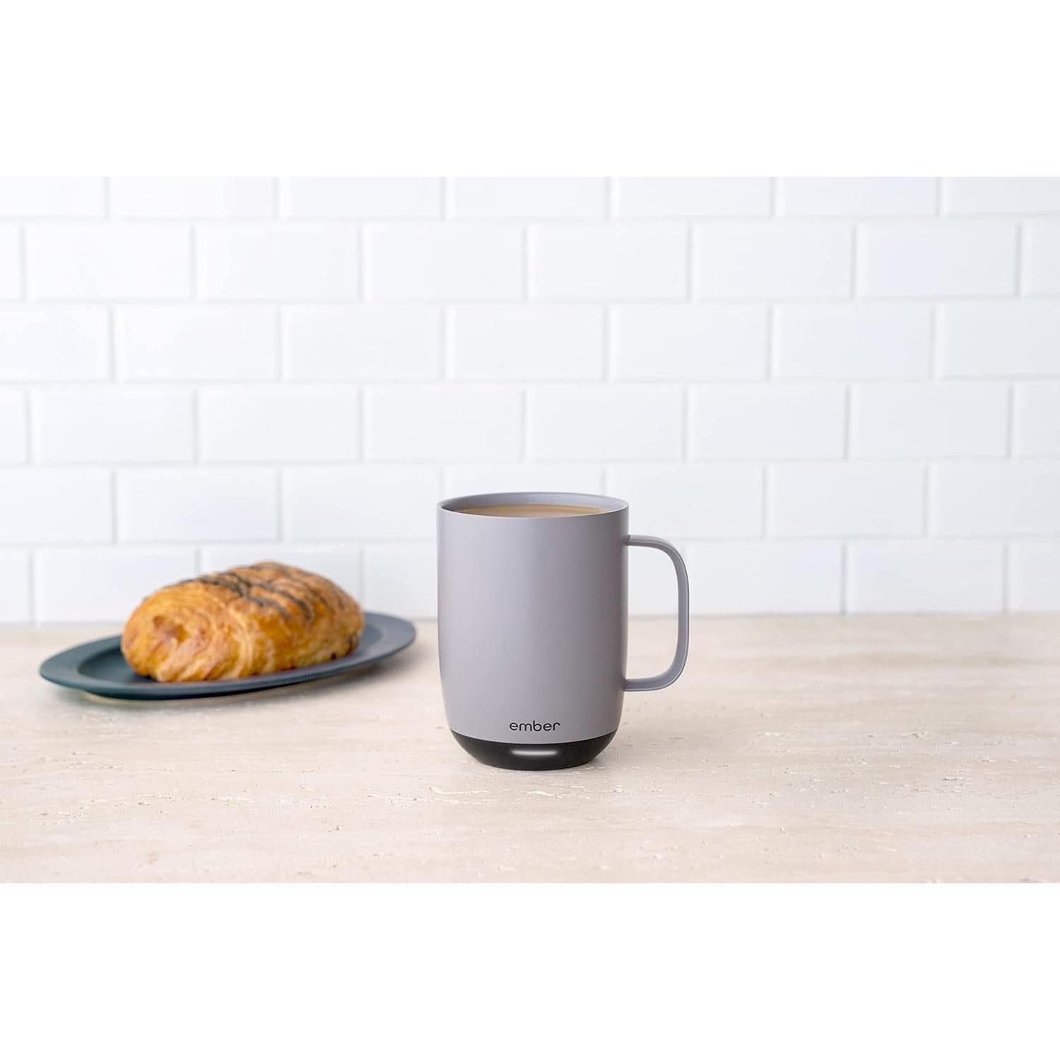 Taza Inteligente Ember 14oz Control Temperatura + Espumador Zulay