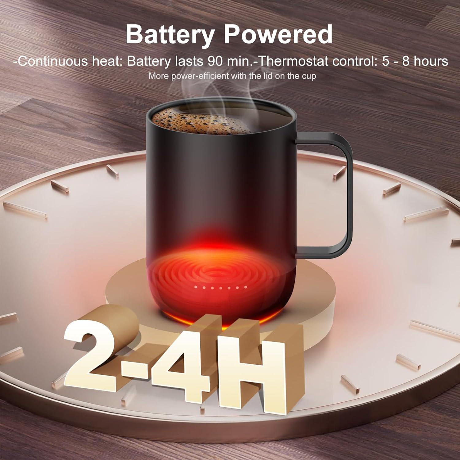 Taza Inteligente Autocalentable vsitoo S3 Pro 400 ml Control APP