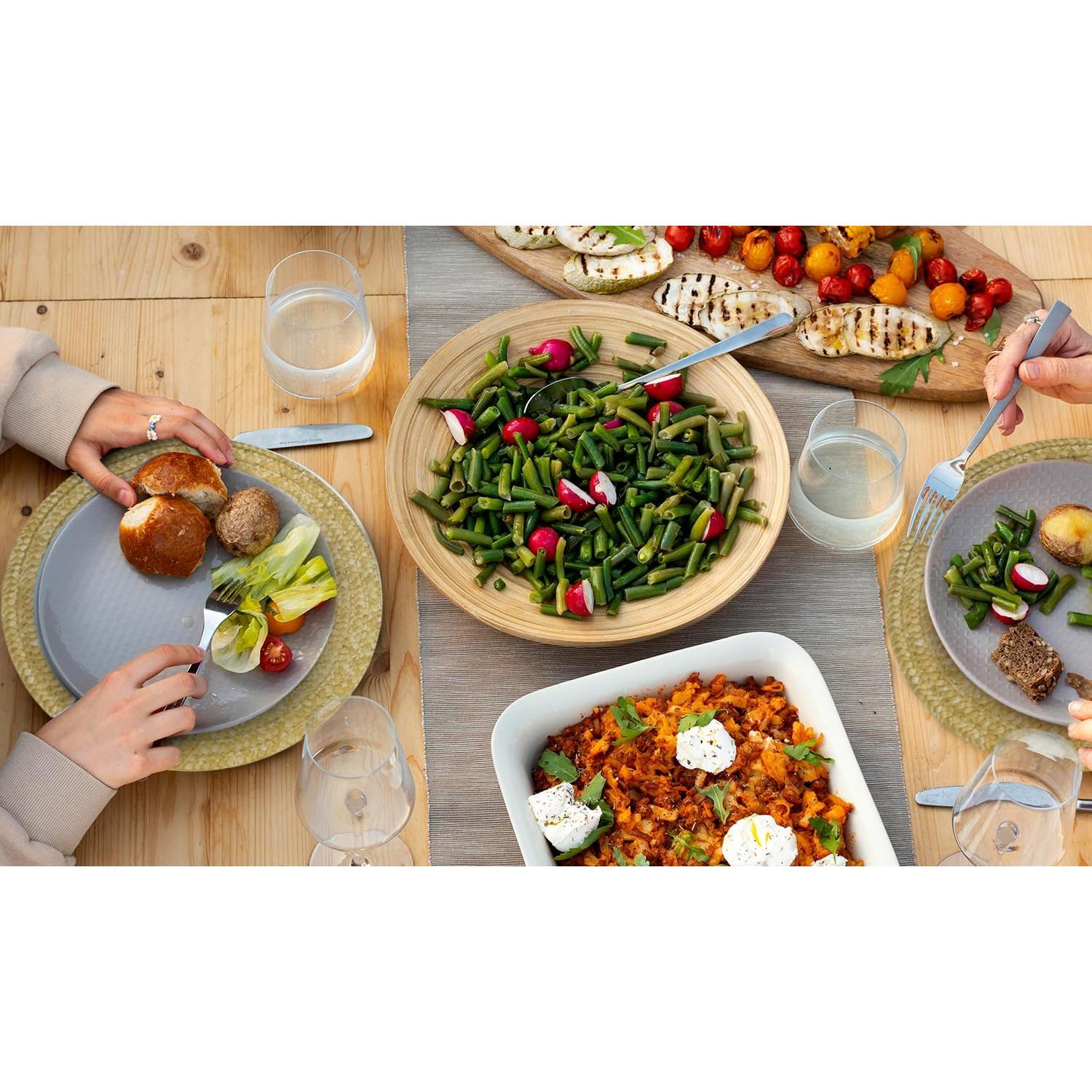 Platos Cargadores Desechables Gift Boutique 24 Pzas 33cm