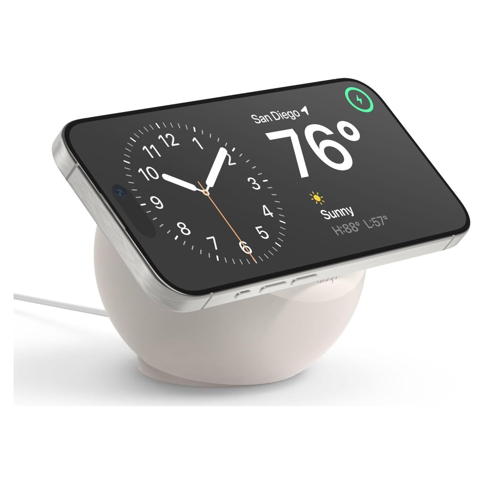 Soporte de Carga MagSafe elago MS2 - Silicona Piedra