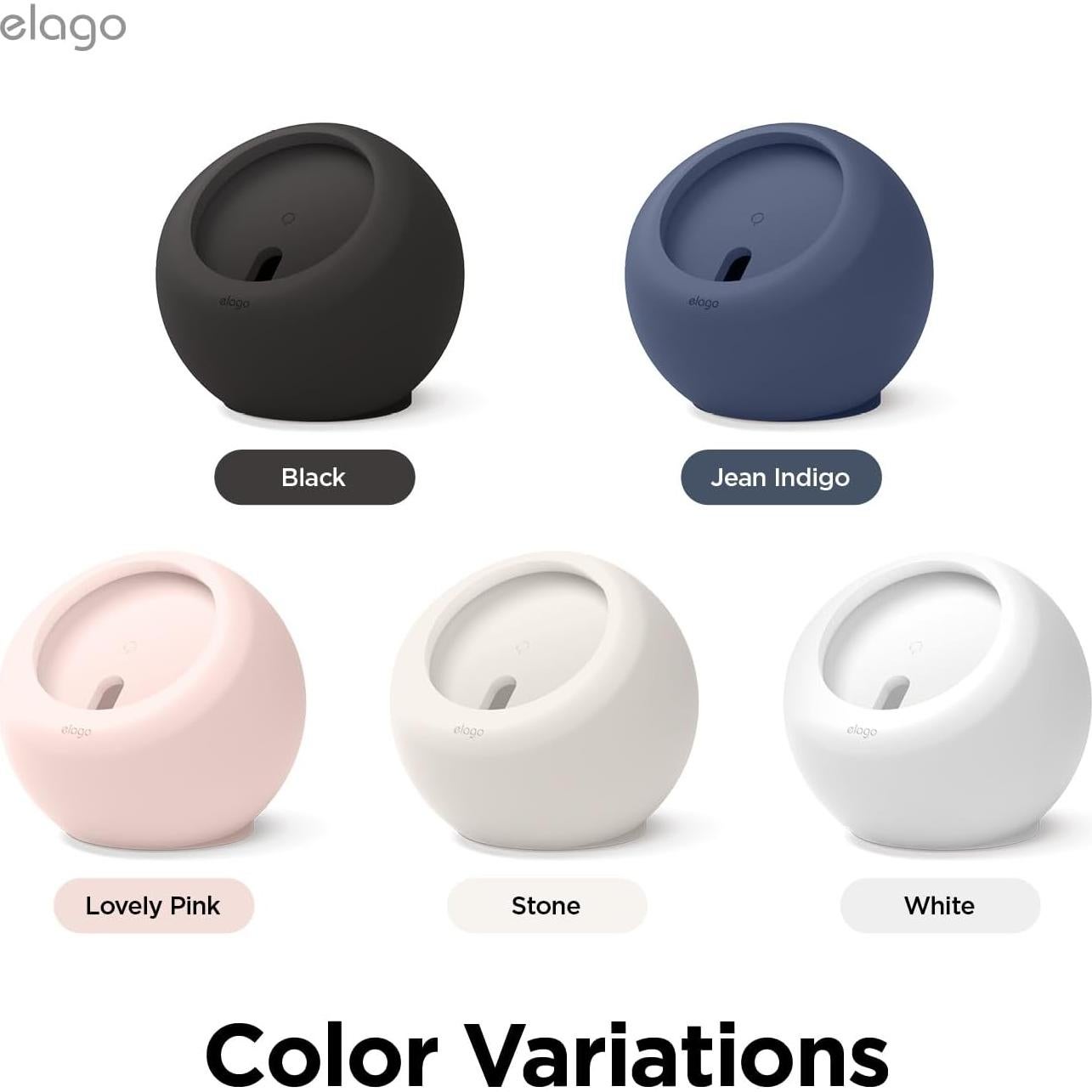 Soporte de Carga MagSafe elago MS2 - Silicona Piedra