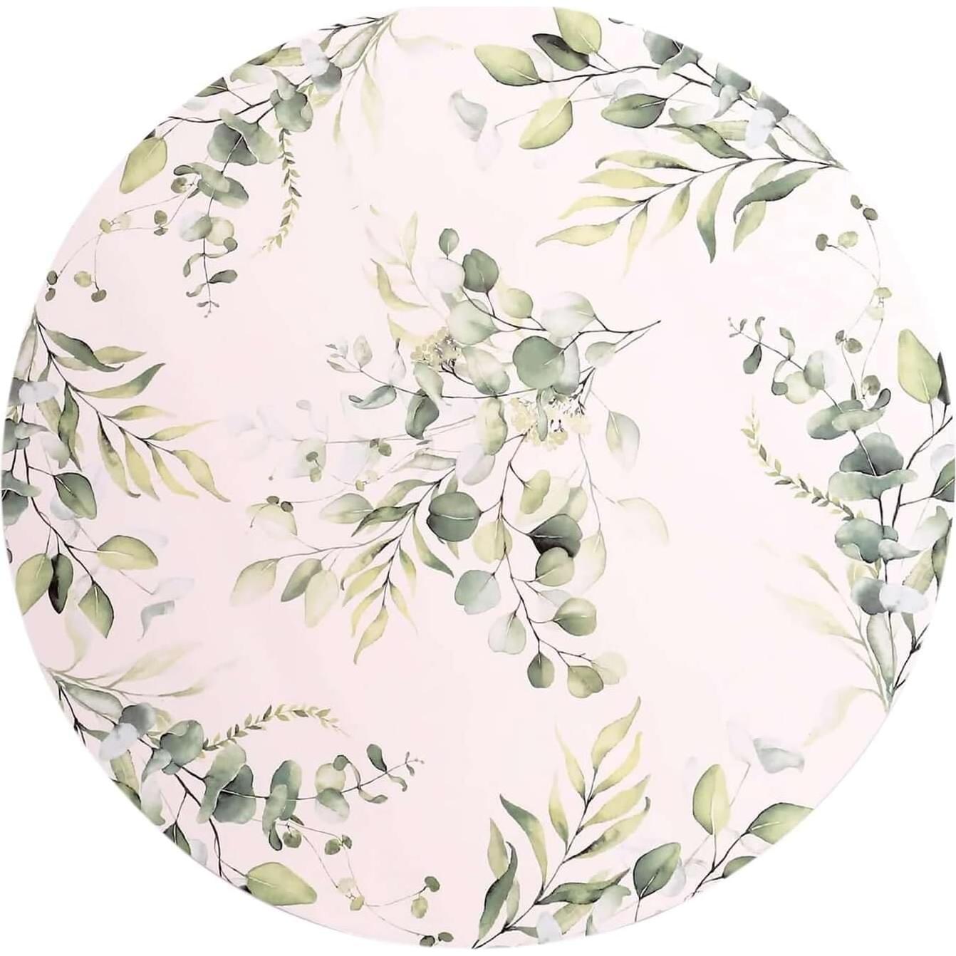 Platos Desechables Ecológicos Efavormart 6 Unidades 33 cm