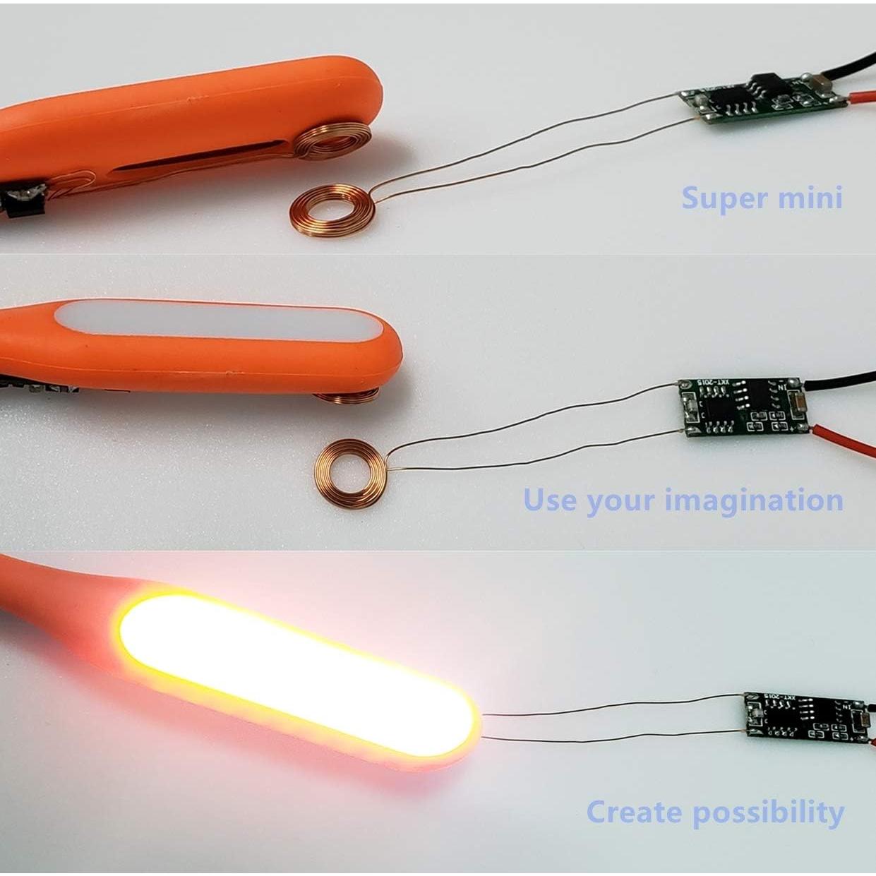 Wireless Charging 10mm Coil 150mA Power Charger 5V Output (10mm Coil 150mA)