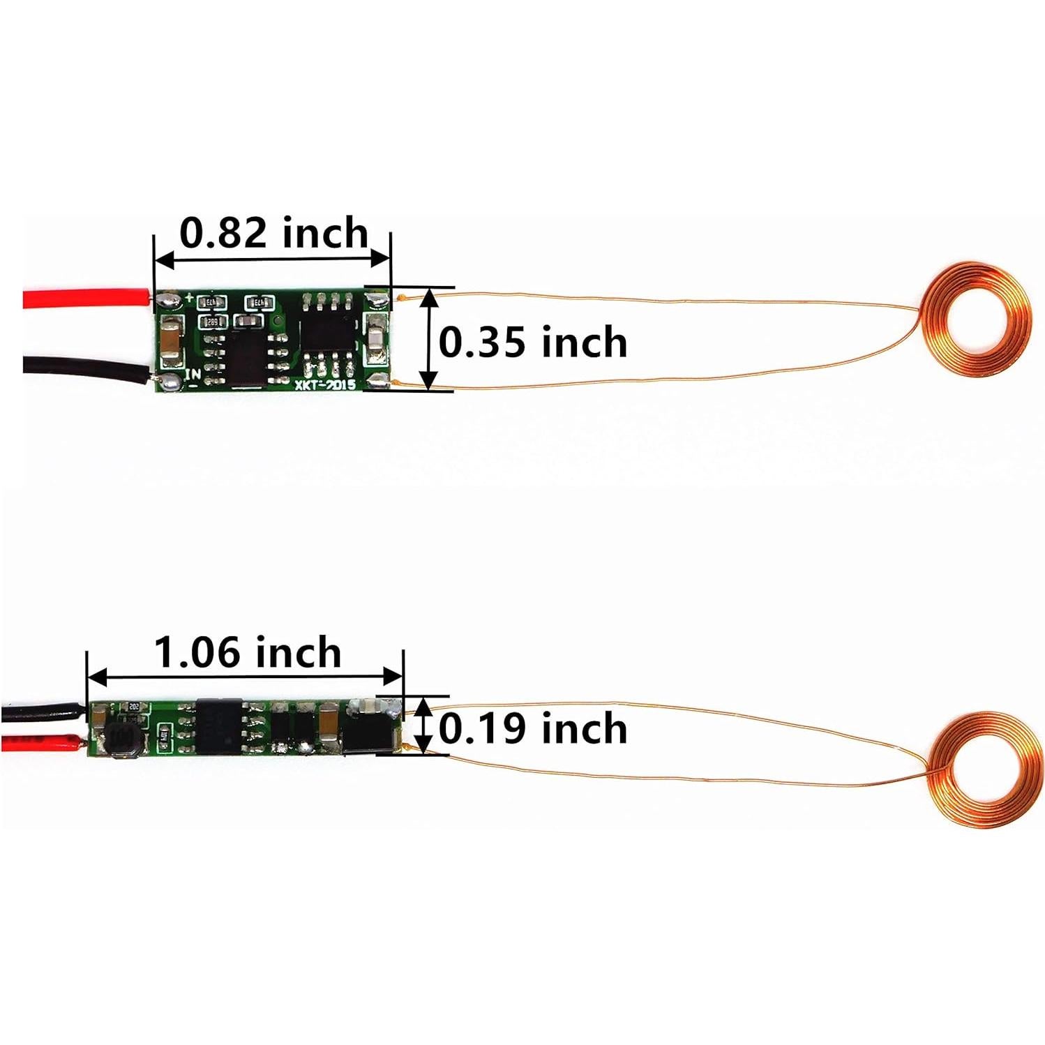Wireless Charging 10mm Coil 150mA Power Charger 5V Output (10mm Coil 150mA)