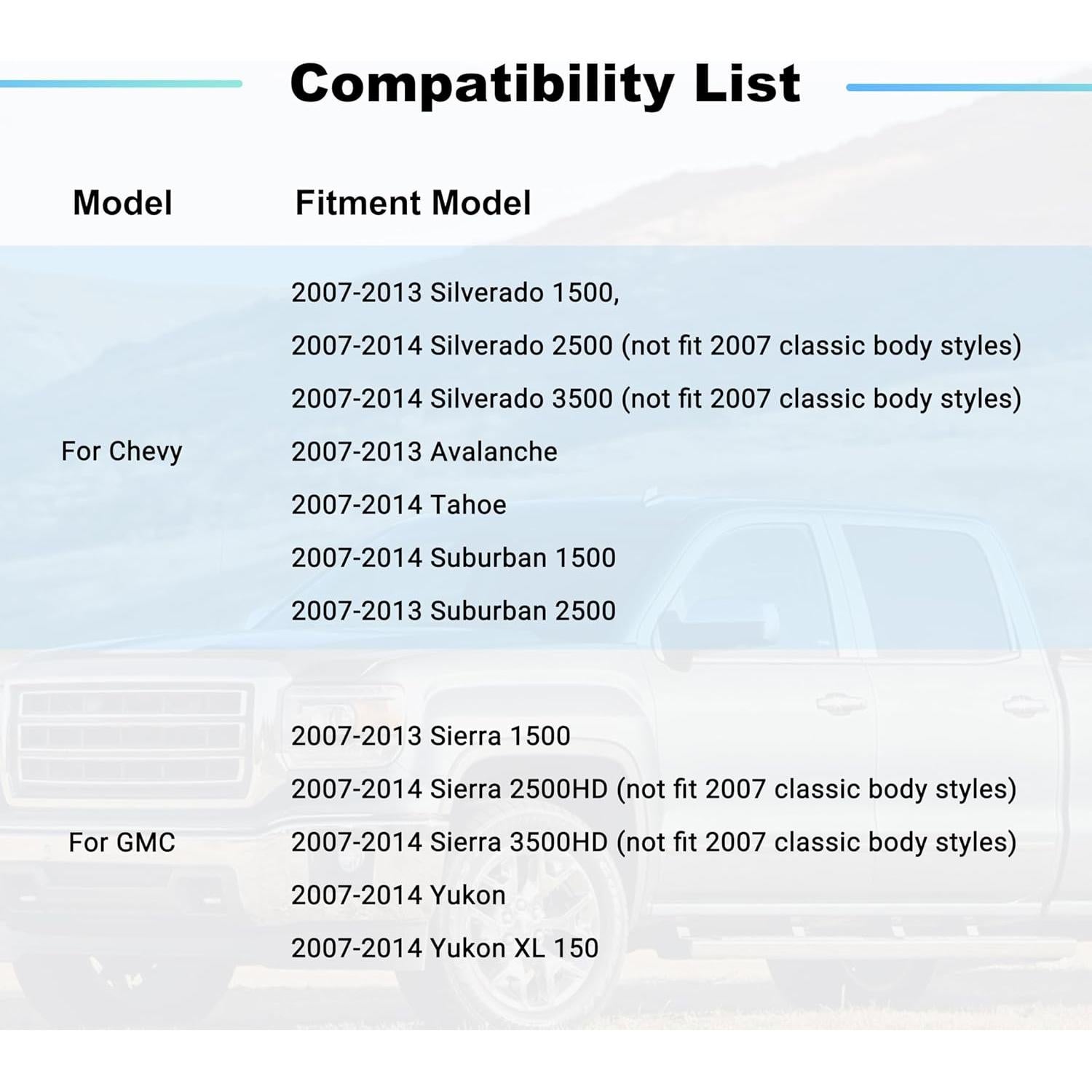 KEWISAUTO Wireless Charger for 2007-2014 Silverado/Sierra, Center Console Organizer Box for Chevy Silverado Avalanche Suburban Tahoe/GMC Sierra 2007 2008 2009 2010 2011 2012 2013 2014 Accessories