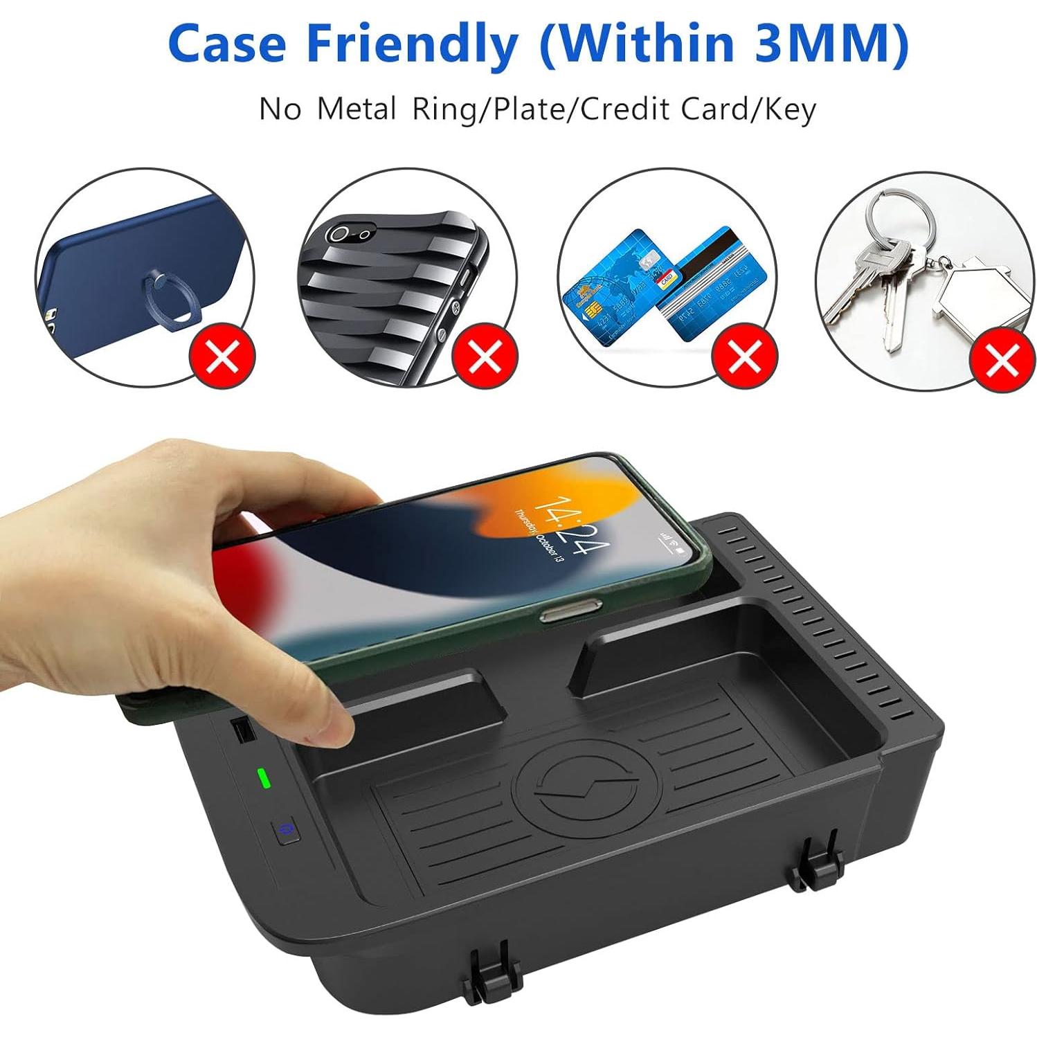 Cargador Inalámbrico CarQiWireless para Honda CR-V 2017-2022