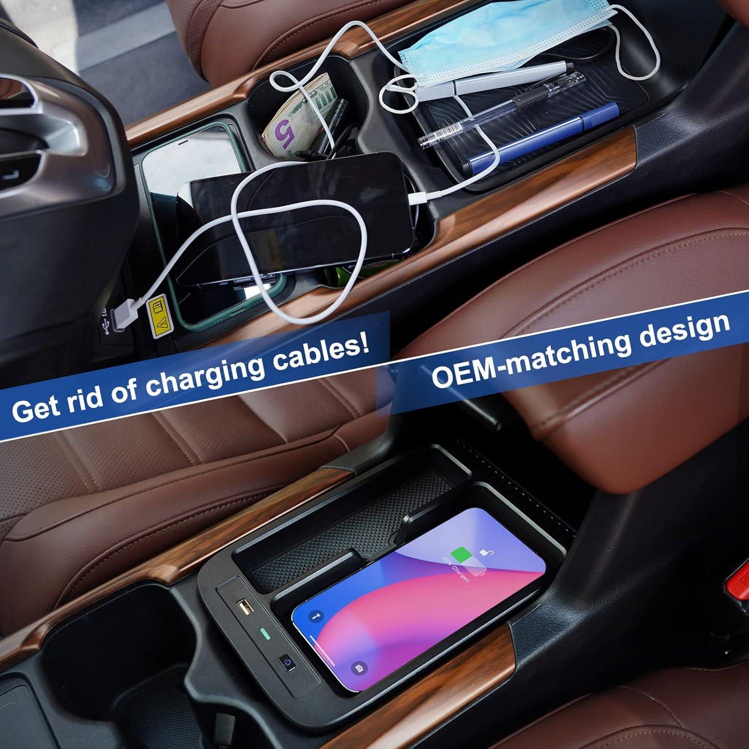 Cargador Inalámbrico CarQiWireless para Honda CR-V 2017-2022